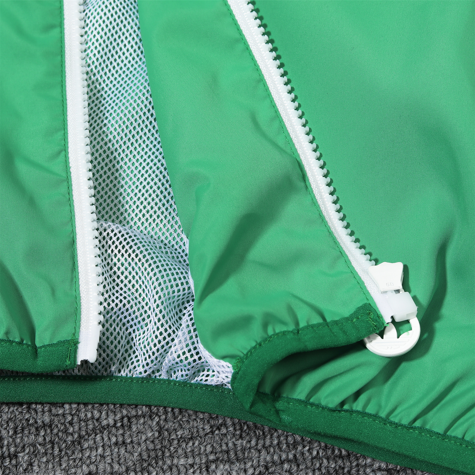 Mexico 2024 National Team Anthem Green Hooded Windbreaker - Player Version - UnitedFutballJersey