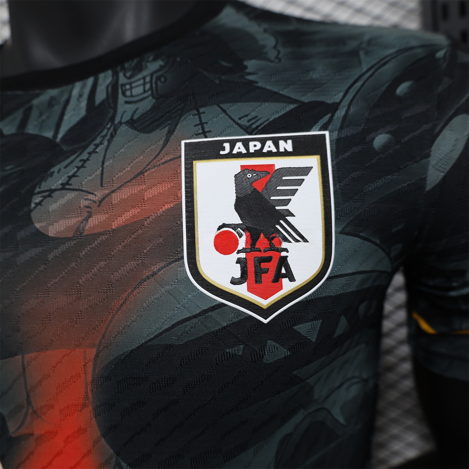 Japan 24-25 Luffy Fist Special Edition Jersey - Player Version - UnitedFutballJersey