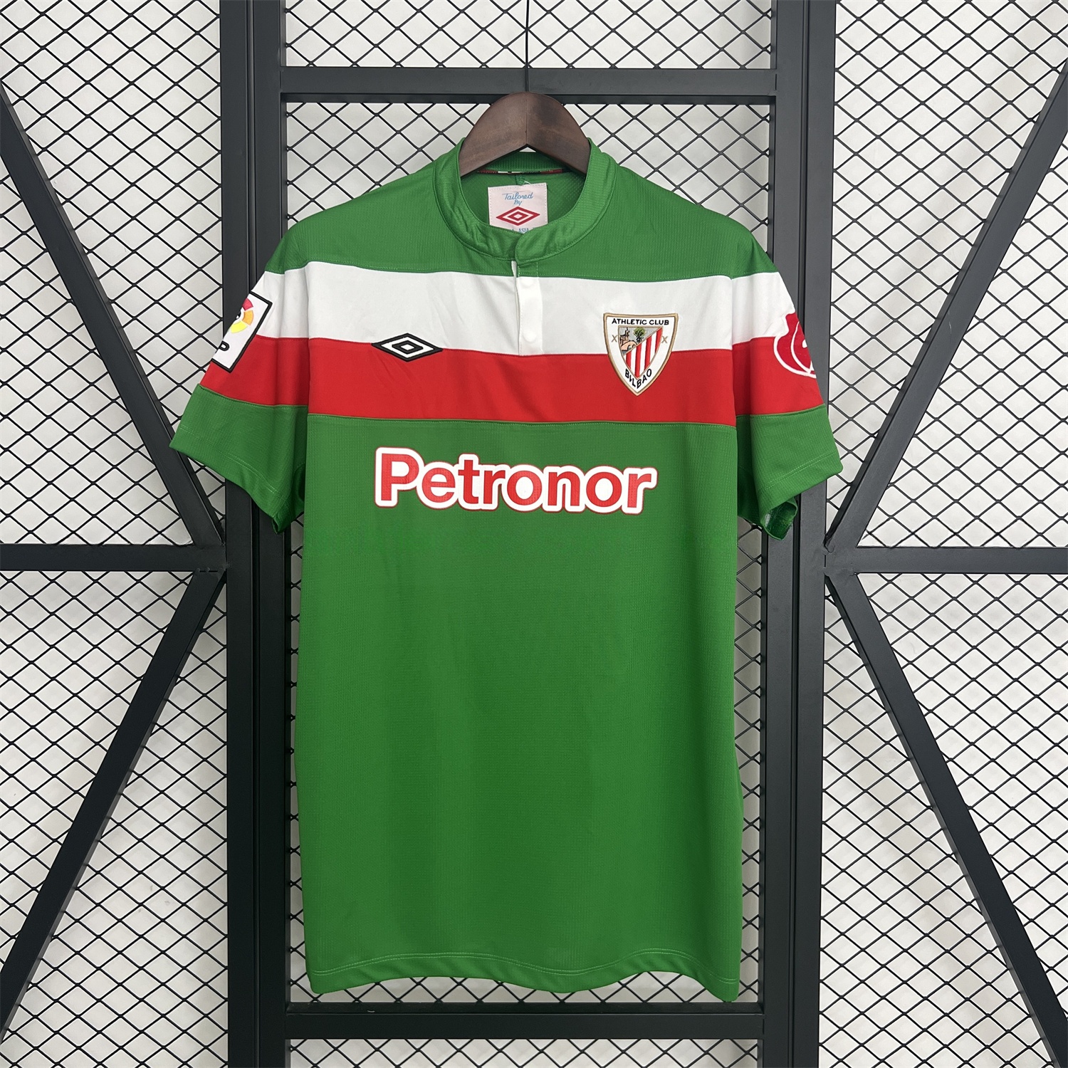 Retro Athletic Bilbao 2011-12 Away Green Jersey - UnitedFutballJersey