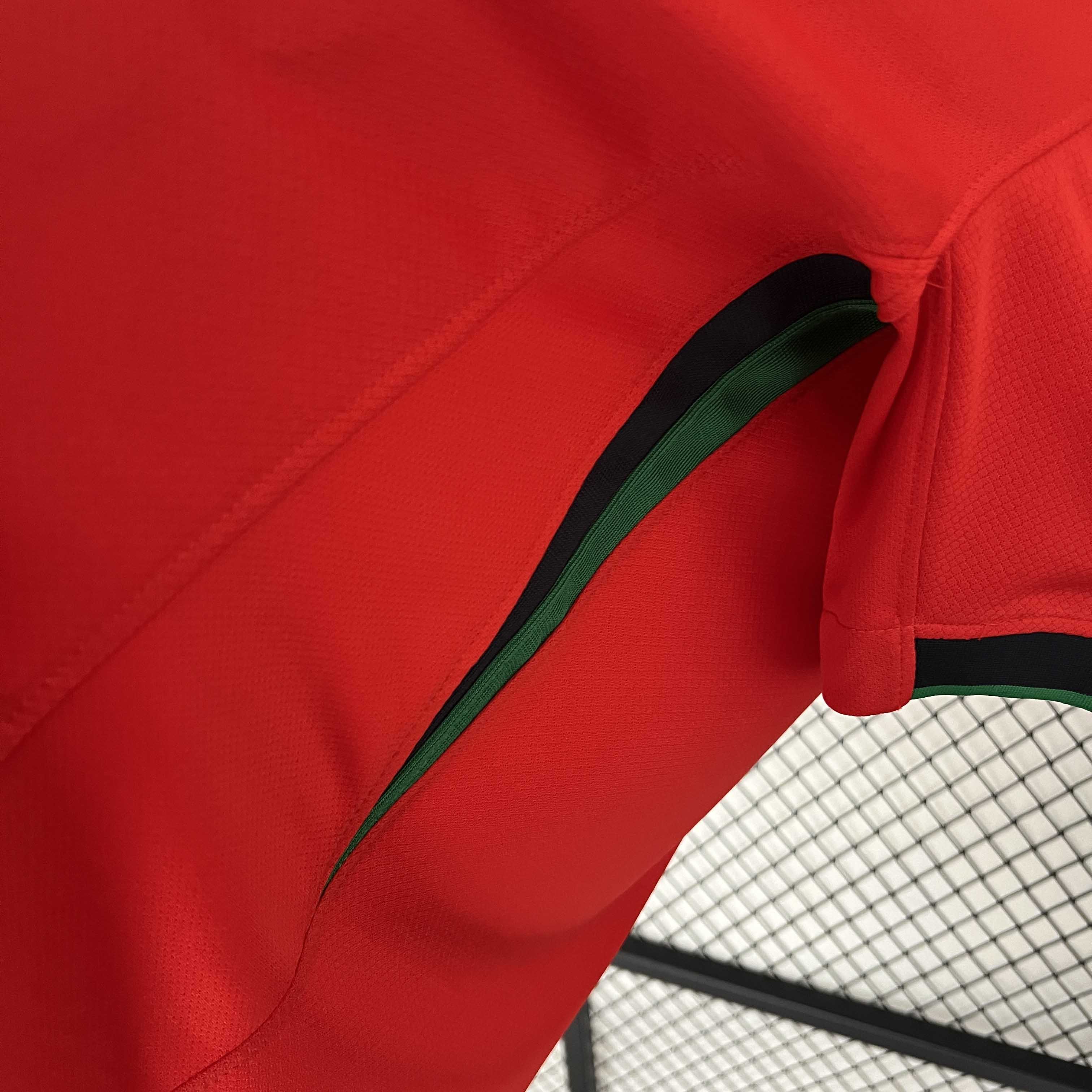 Portugal 2024 Home Stadium Jersey - Fans Version - UnitedFutballJersey