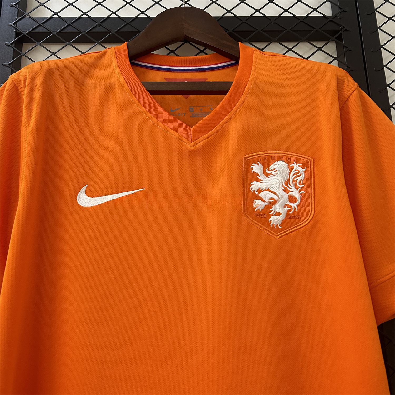 Retro Netherlands 2014 Home Jersey - UnitedFutballJersey