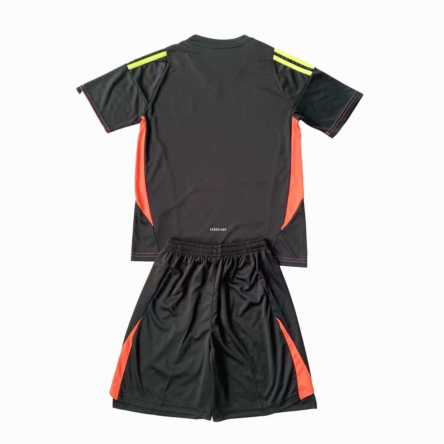 Spain 2024 Goalkeeper Kids Kit - Black - UnitedFutballJersey