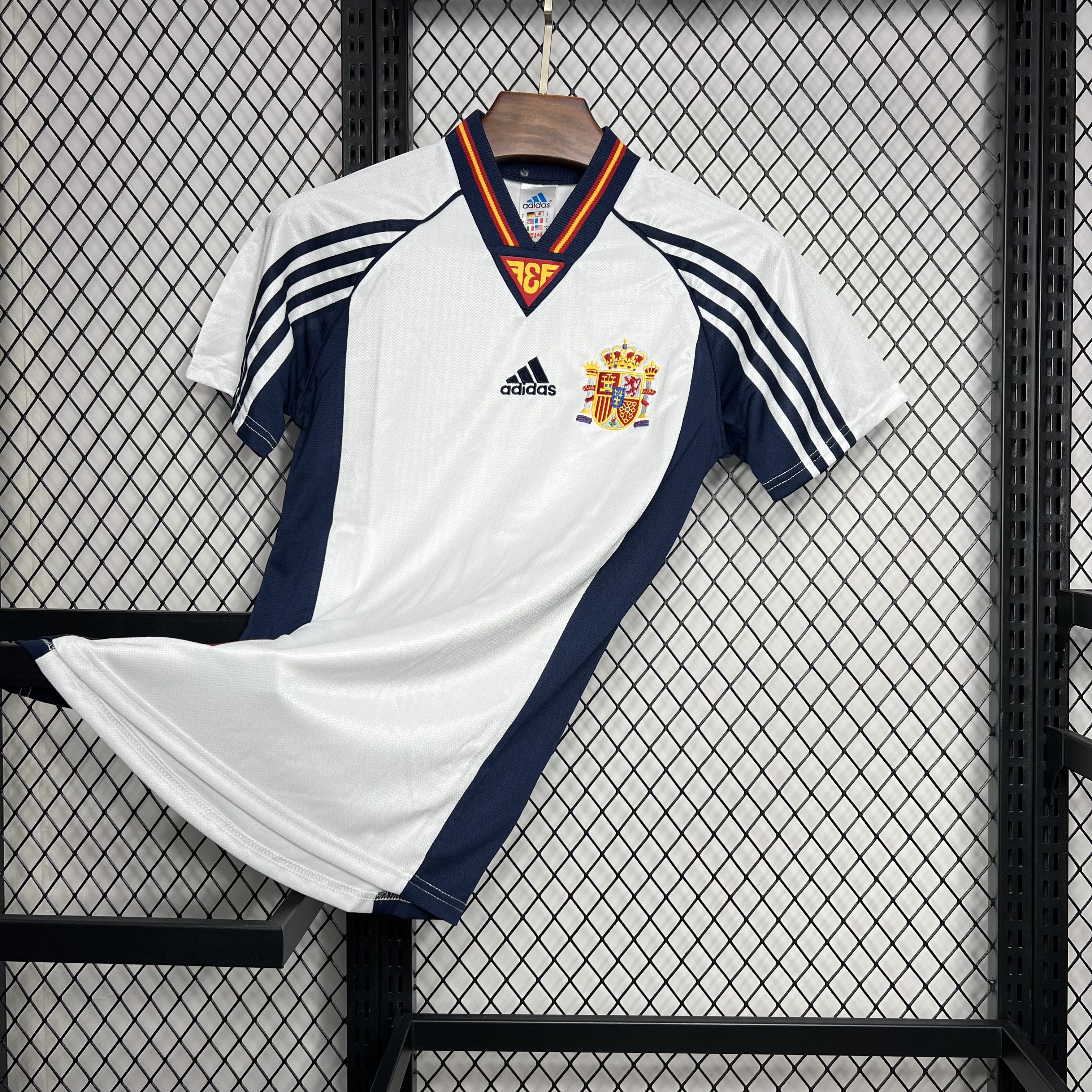 Retro Spain 1998 Away Jersey - UnitedFutballJersey