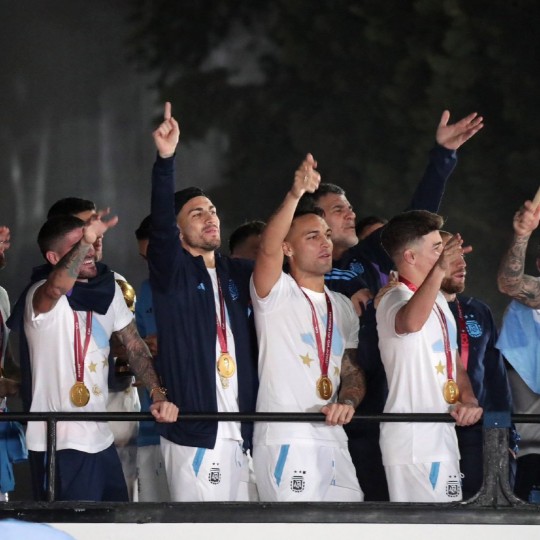 Three Star Argentina Champion Shirt 2022 World Cup - UnitedFutballJersey