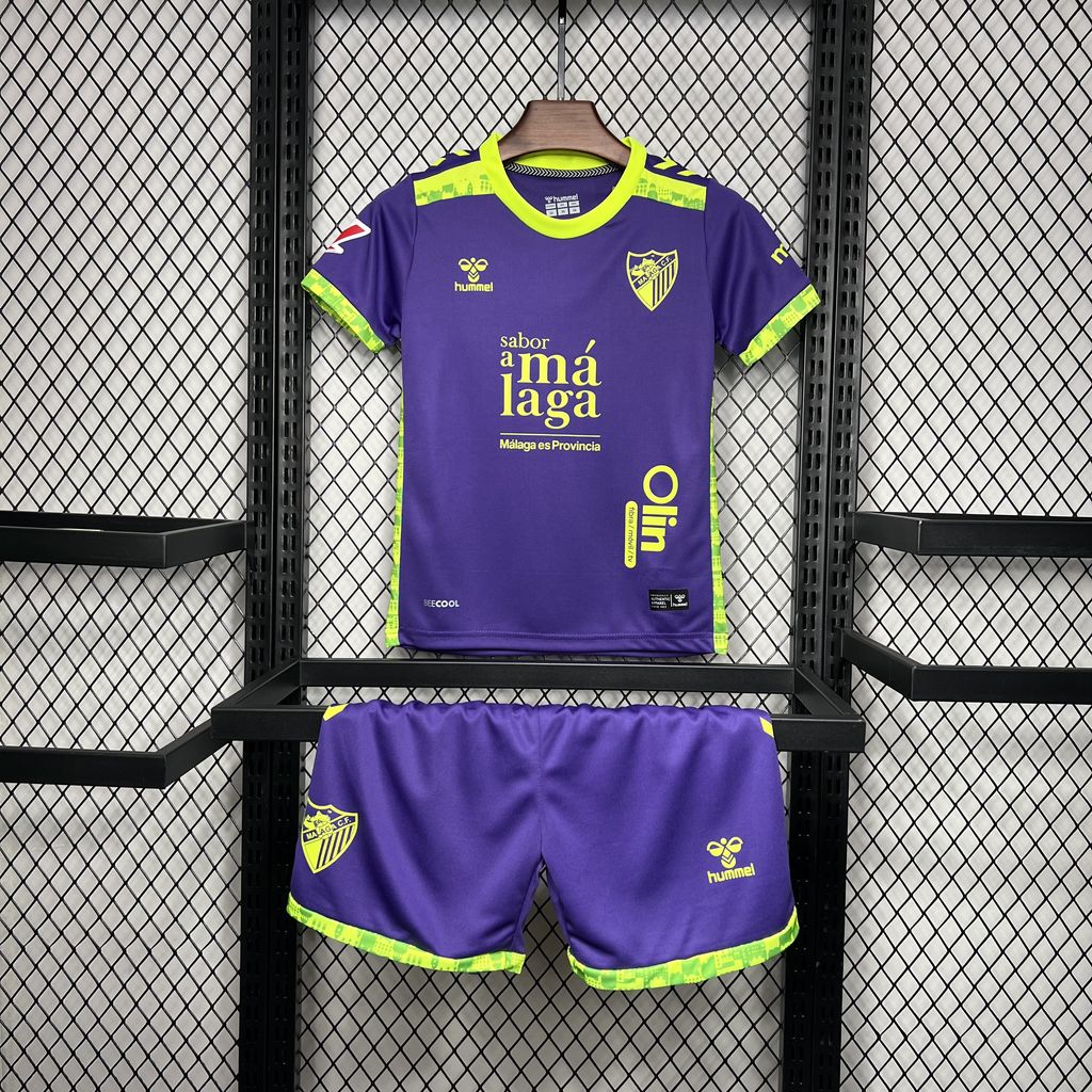 Malaga 24-25 Away Kids Kit - UnitedFutballJersey