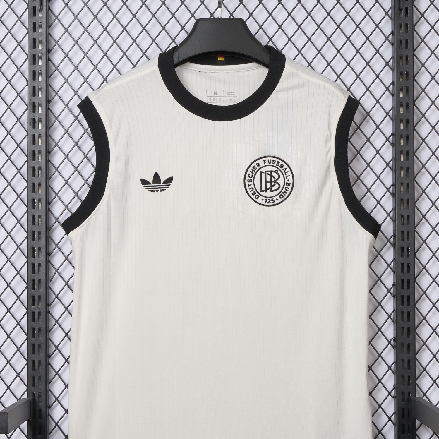 Germany 2025 125-Year Anniversary Commemorative Edition White Vest - Fans Version - UnitedFutballJersey