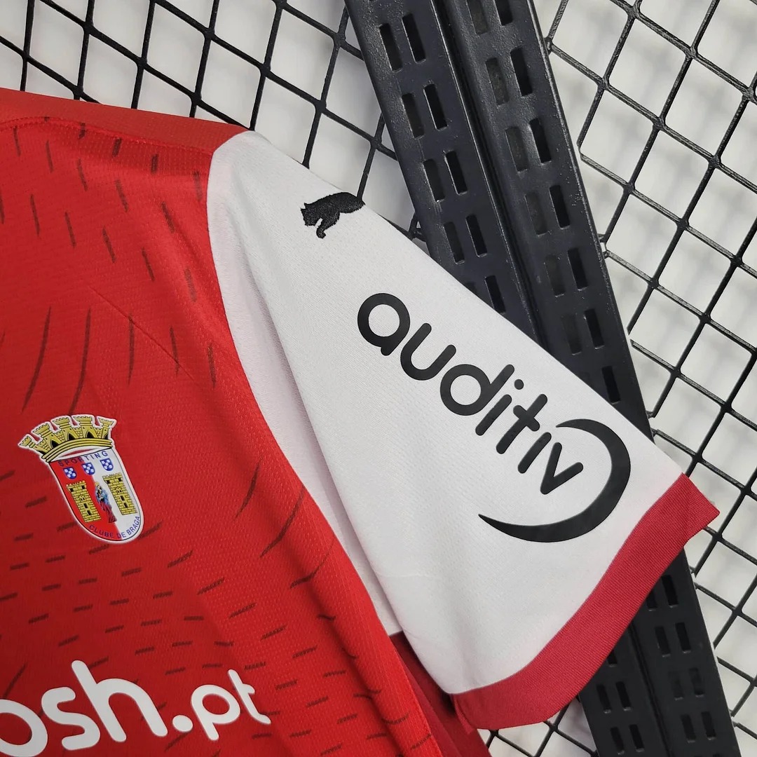 SC Braga 24-25 Home Stadium Jersey - Fans Version - UnitedFutballJersey