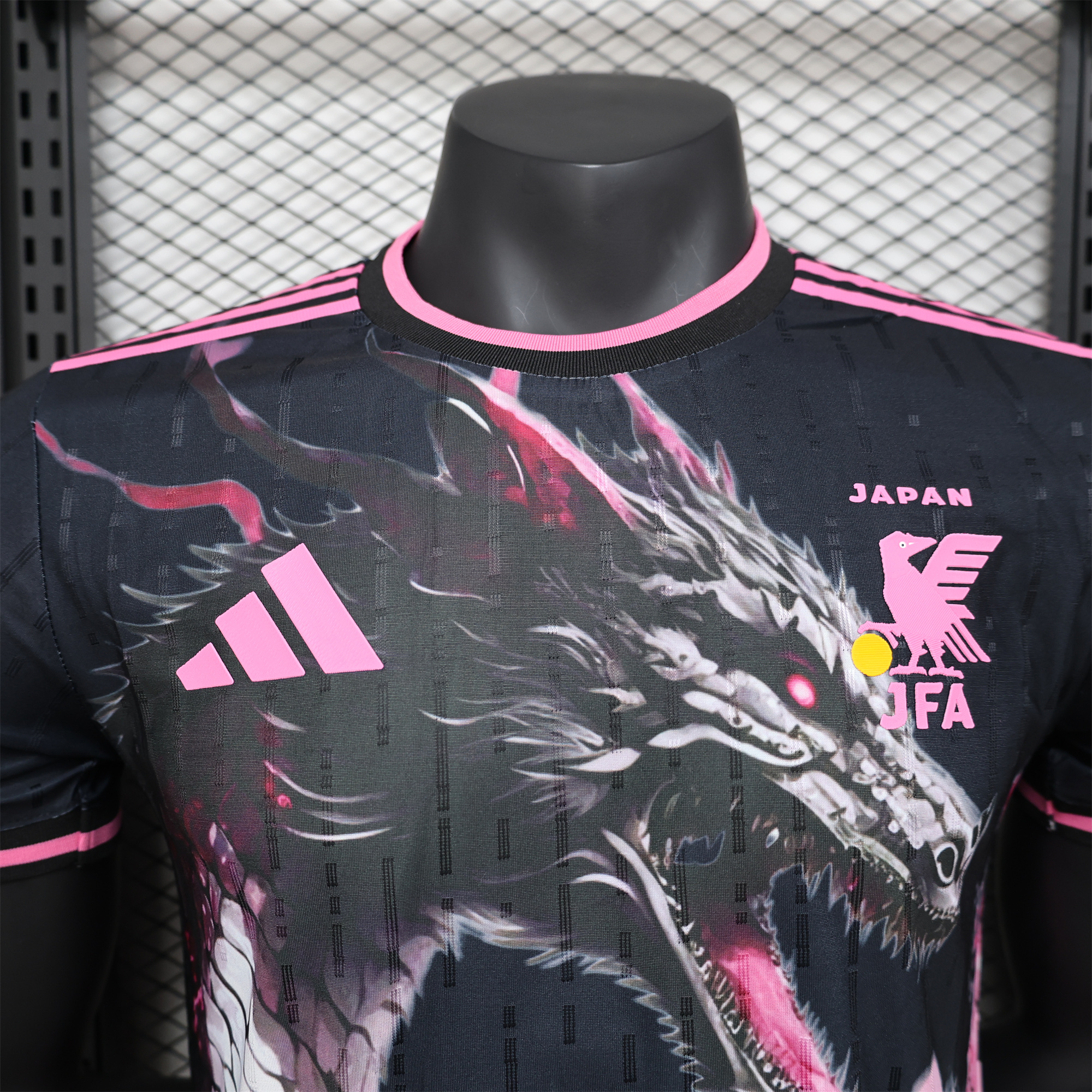 Japan 2024 Black Kyoto and Dragon Special Edition Jersey - Player Version - UnitedFutballJersey