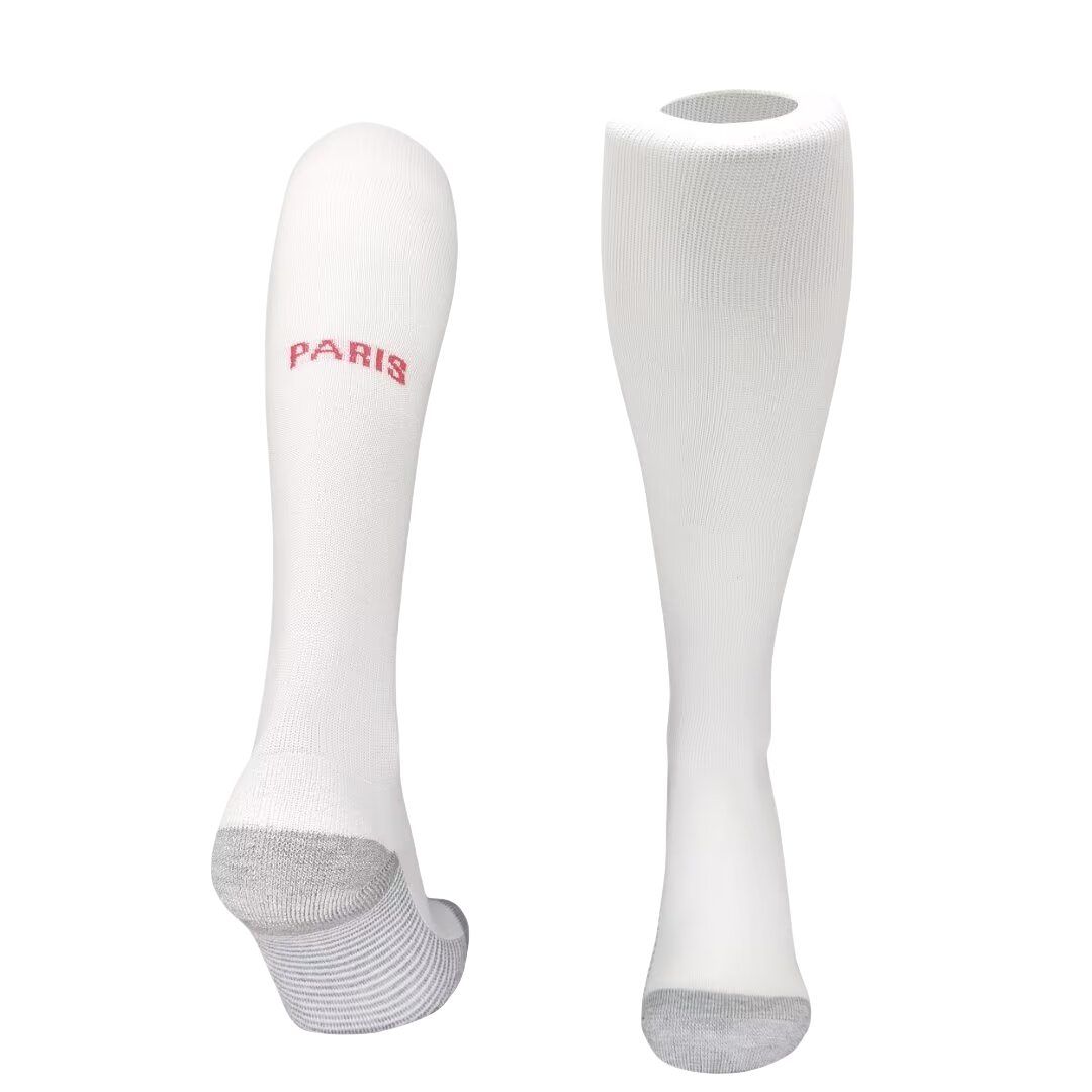 Paris Saint-Germain PSG 24-25 Away Socks - White - UnitedFutballJersey
