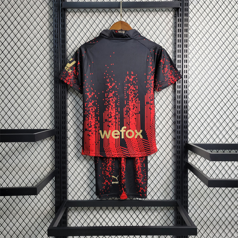 AC Milan 22-23 Kids Kit Special Edition - UnitedFutballJersey