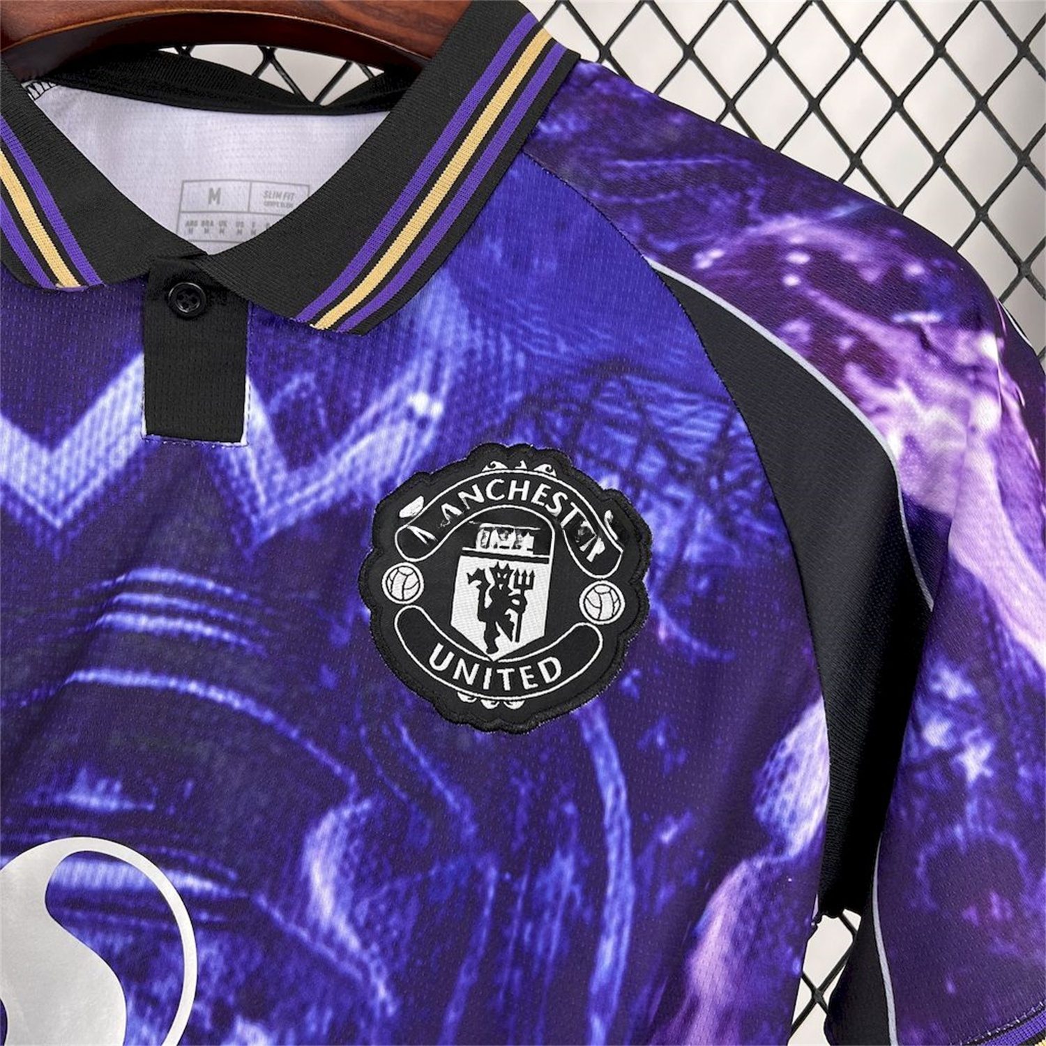 Manchester United 25-26 Blue and Purple Premier League Championship Trophy Special Edition Jersey - Fans Version - UnitedFutballJersey