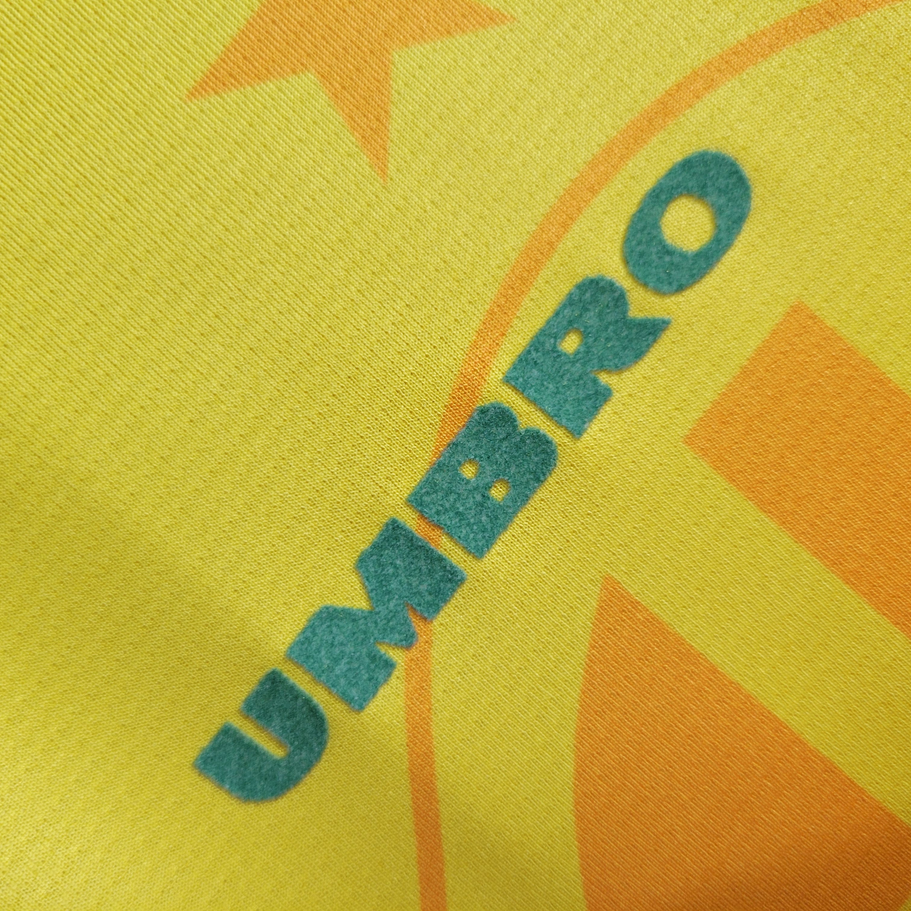 Retro Brazil 1994 Home Stadium Jersey - UnitedFutballJersey