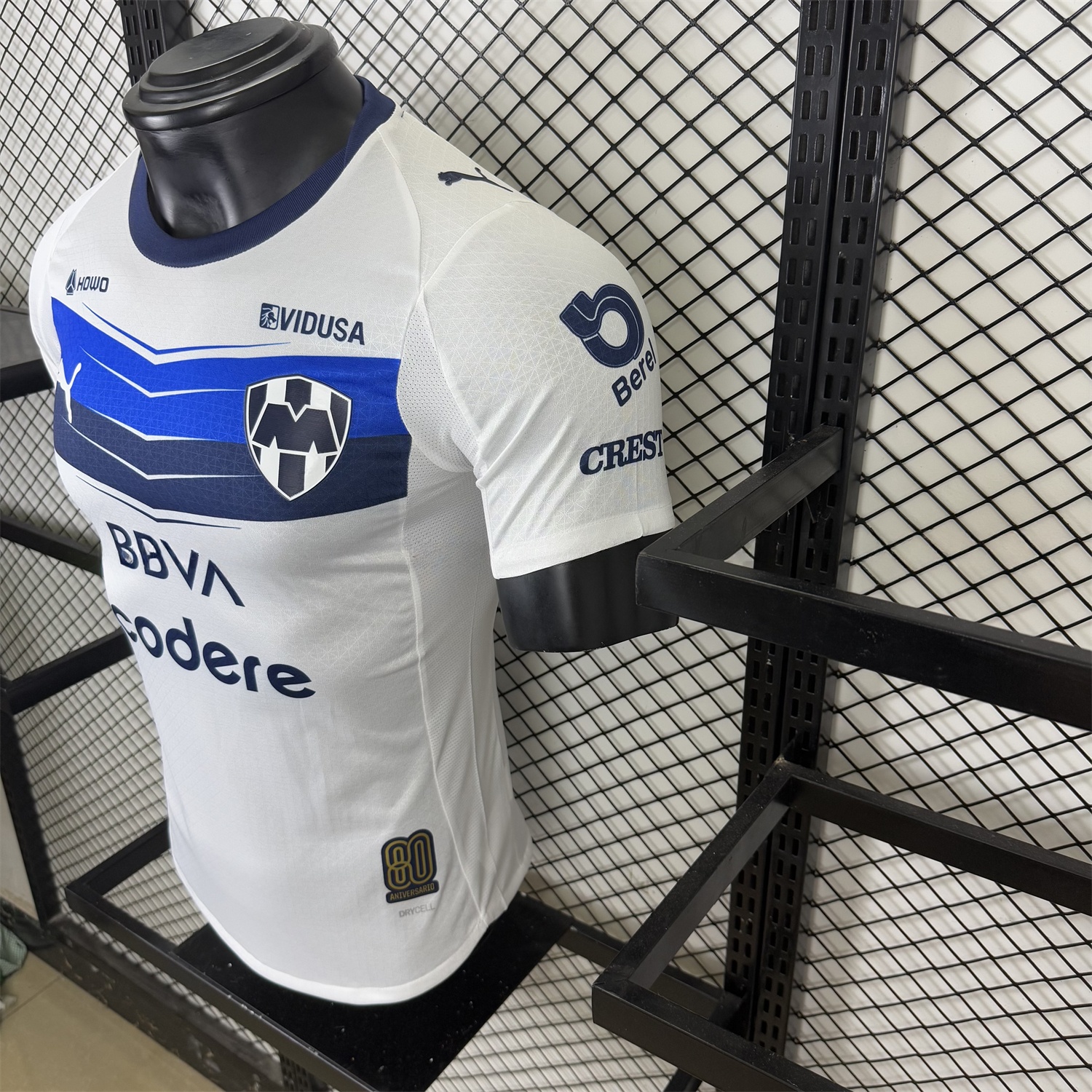 Rayados Monterrey 25-26 Away White Jersey - Player Version - UnitedFutballJersey