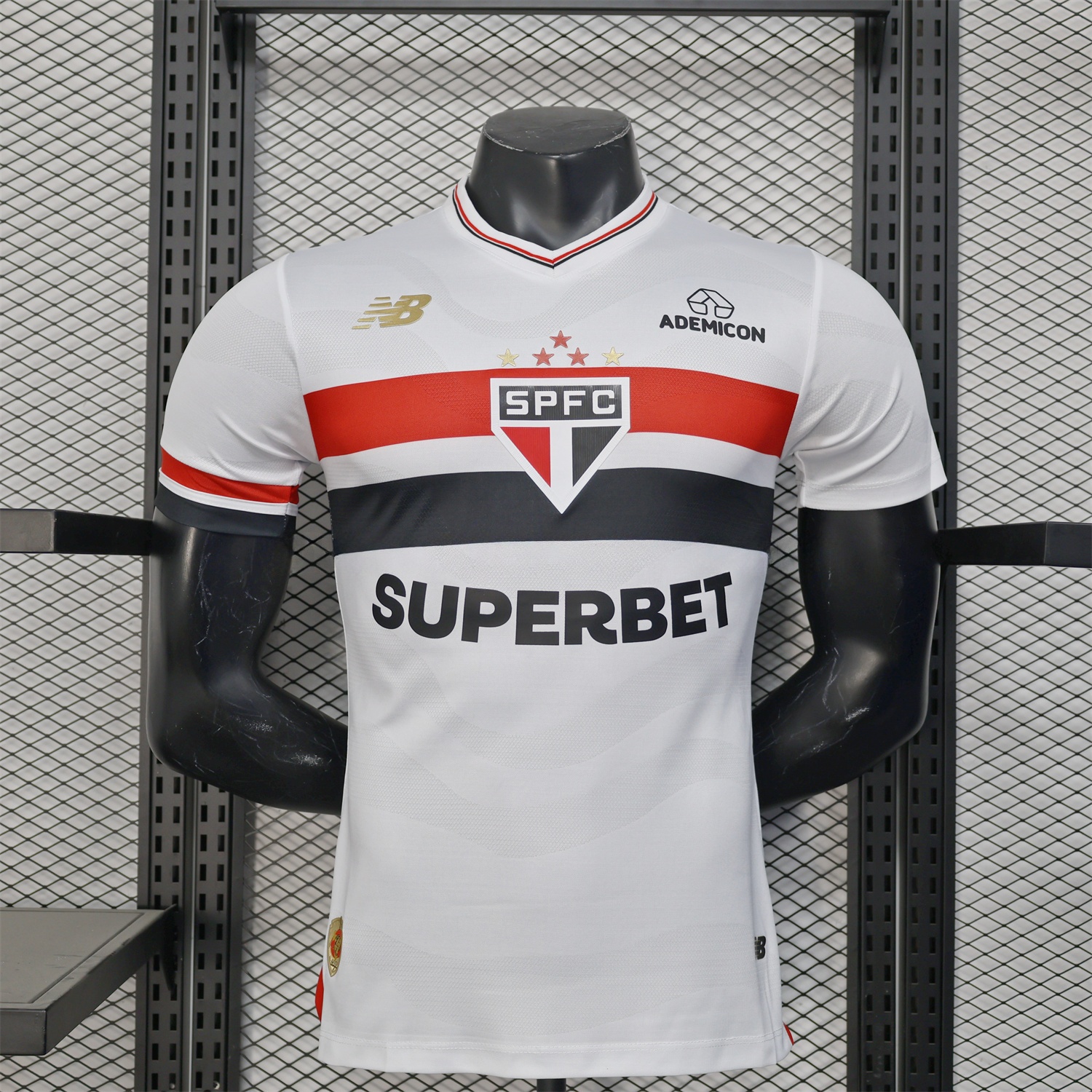 Sao Paulo 25-26 Home Jersey - Player Version - UnitedFutballJersey