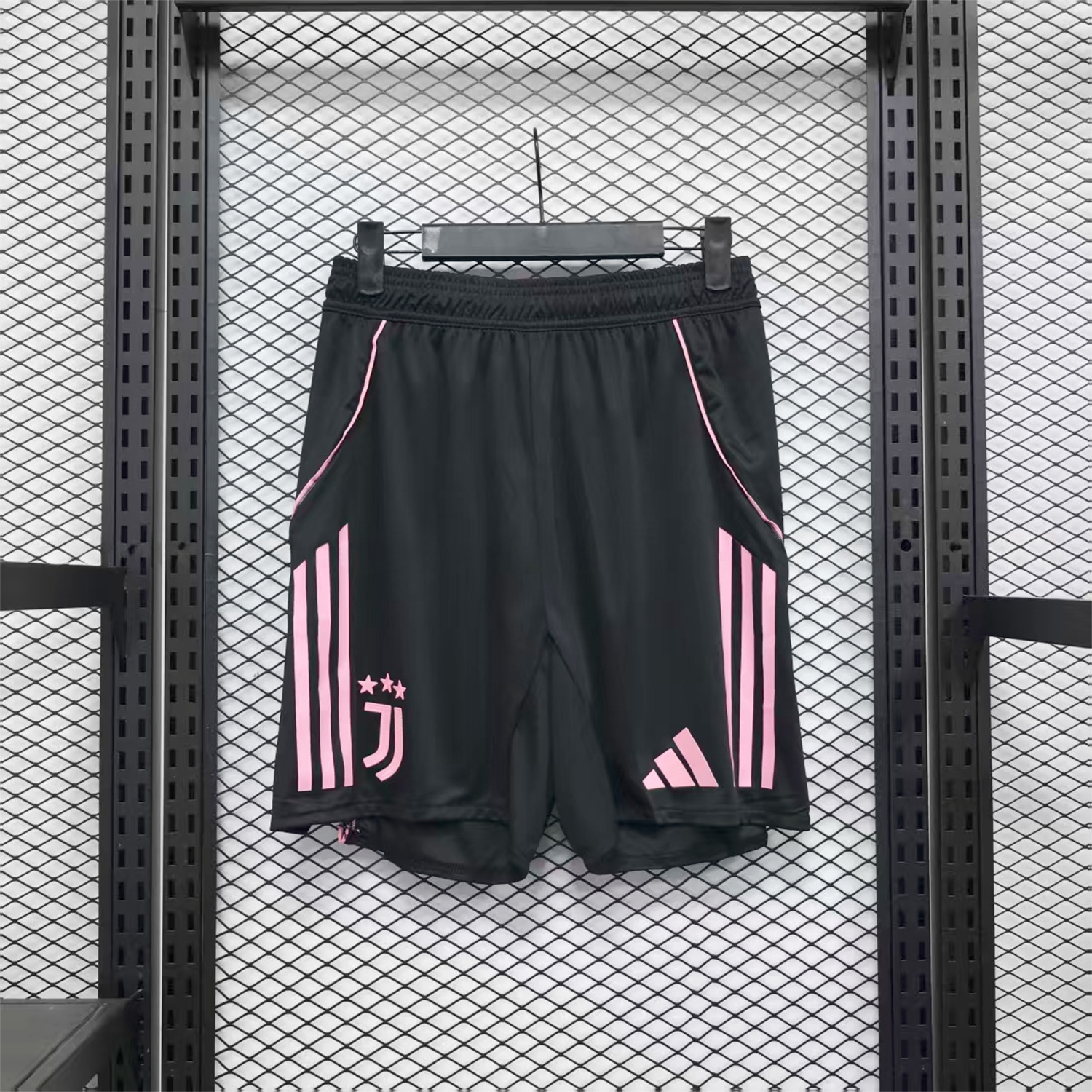 Juventus 25-26 Home Black Shorts - Player Version - UnitedFutballJersey