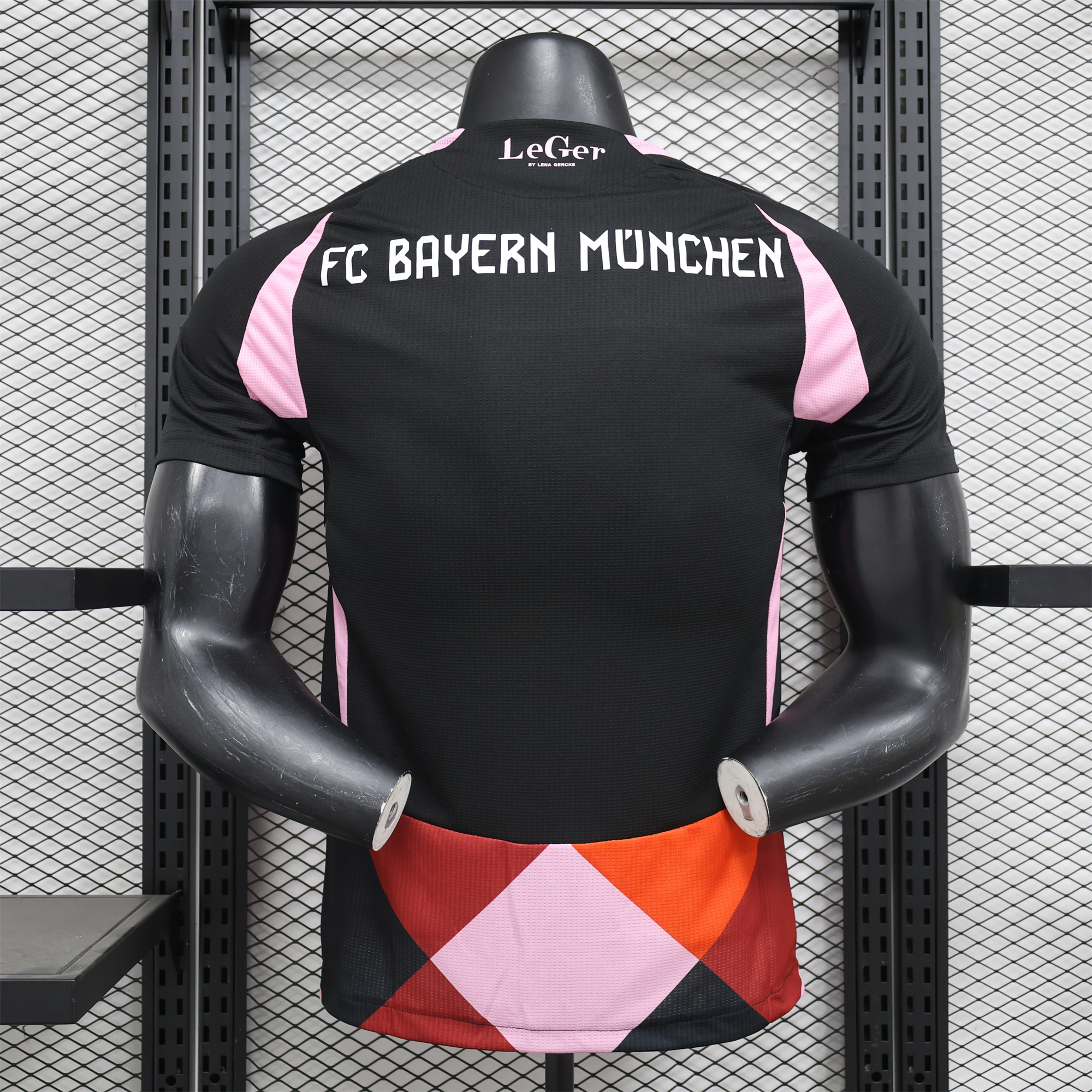 Bayern Munich 24-25 LeGer Special Pink October Jersey - Player Version - UnitedFutballJersey