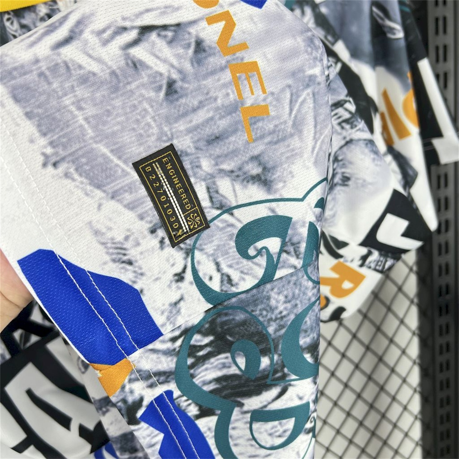 Barcelona 25-26 Ronaldo & Messi White Special Jersey - Fans Version - UnitedFutballJersey