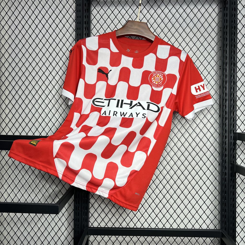 Girona 24-25 Home Stadium Jersey - Fans Version - UnitedFutballJersey