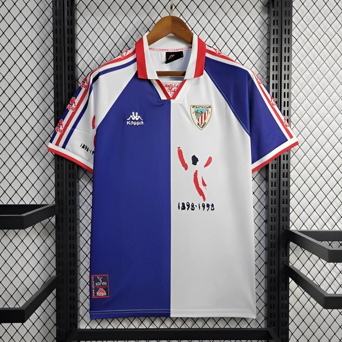 Retro Athletic Bilbao 1997-98 Away Jersey - UnitedFutballJersey