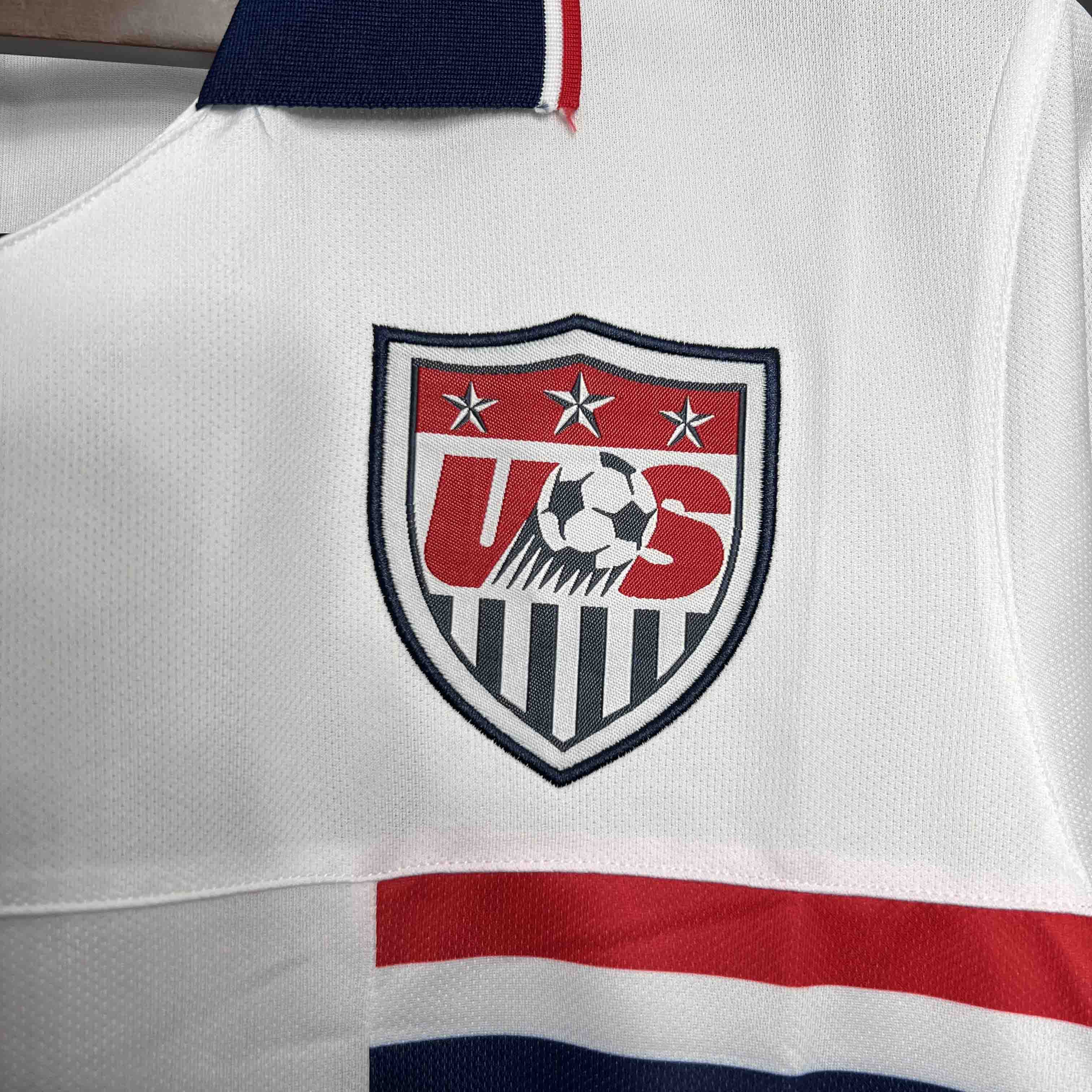 Retro United States USA 1995 Home Stadium Jersey - UnitedFutballJersey