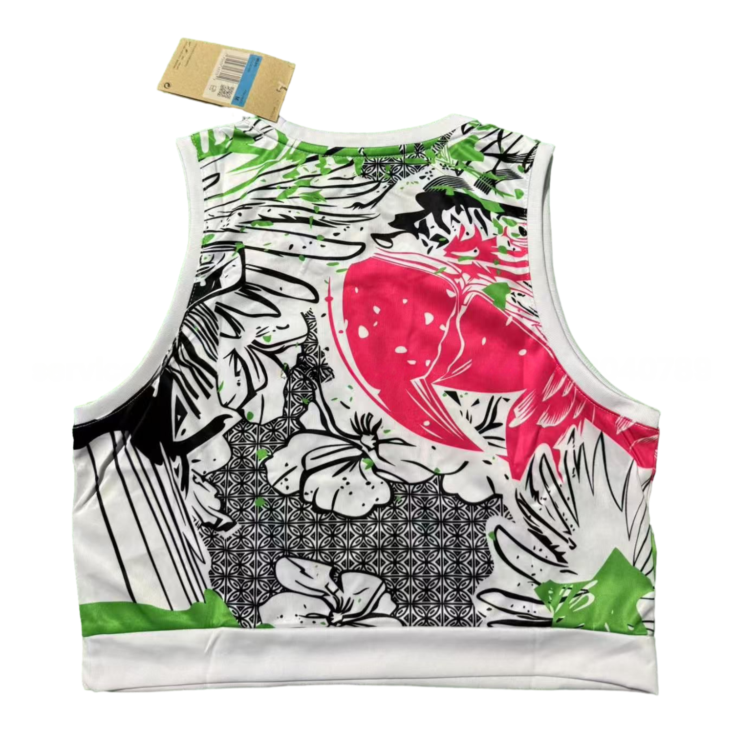 Women's Brazil 25-26 Red Parrot Yoga Vest - UnitedFutballJersey