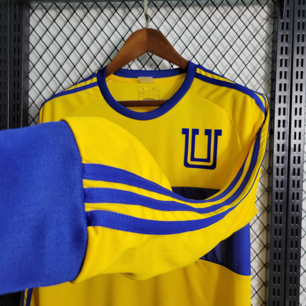 Tigres UANL 23-24 Home Stadium Long Sleeve Jersey - Fans Version - UnitedFutballJersey