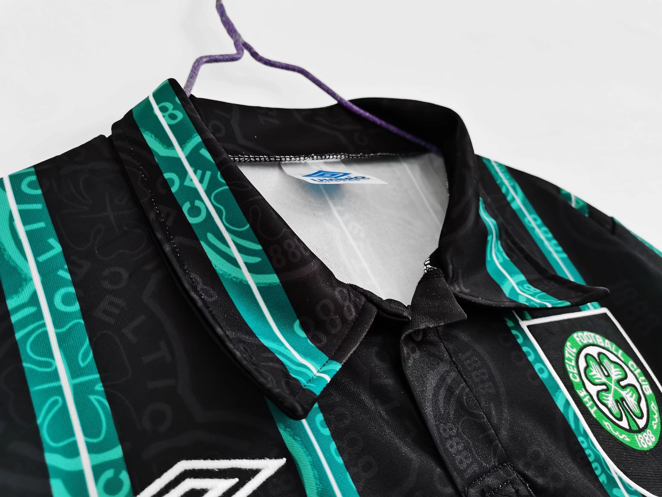 Retro Celtic 1992-93 Away Stadium Jersey - UnitedFutballJersey