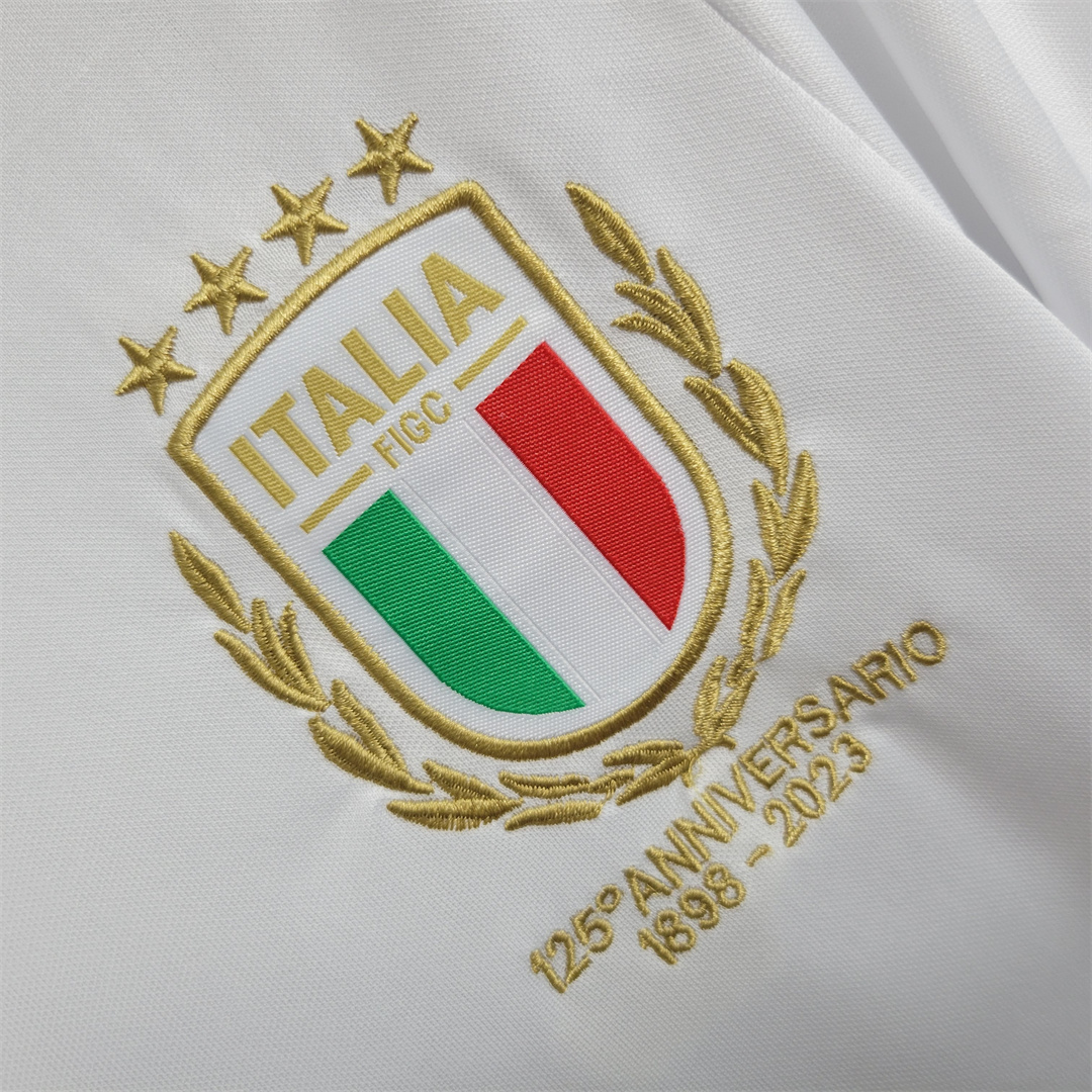 Italy 2023 125th Anniversary Edition Kids Kit - UnitedFutballJersey