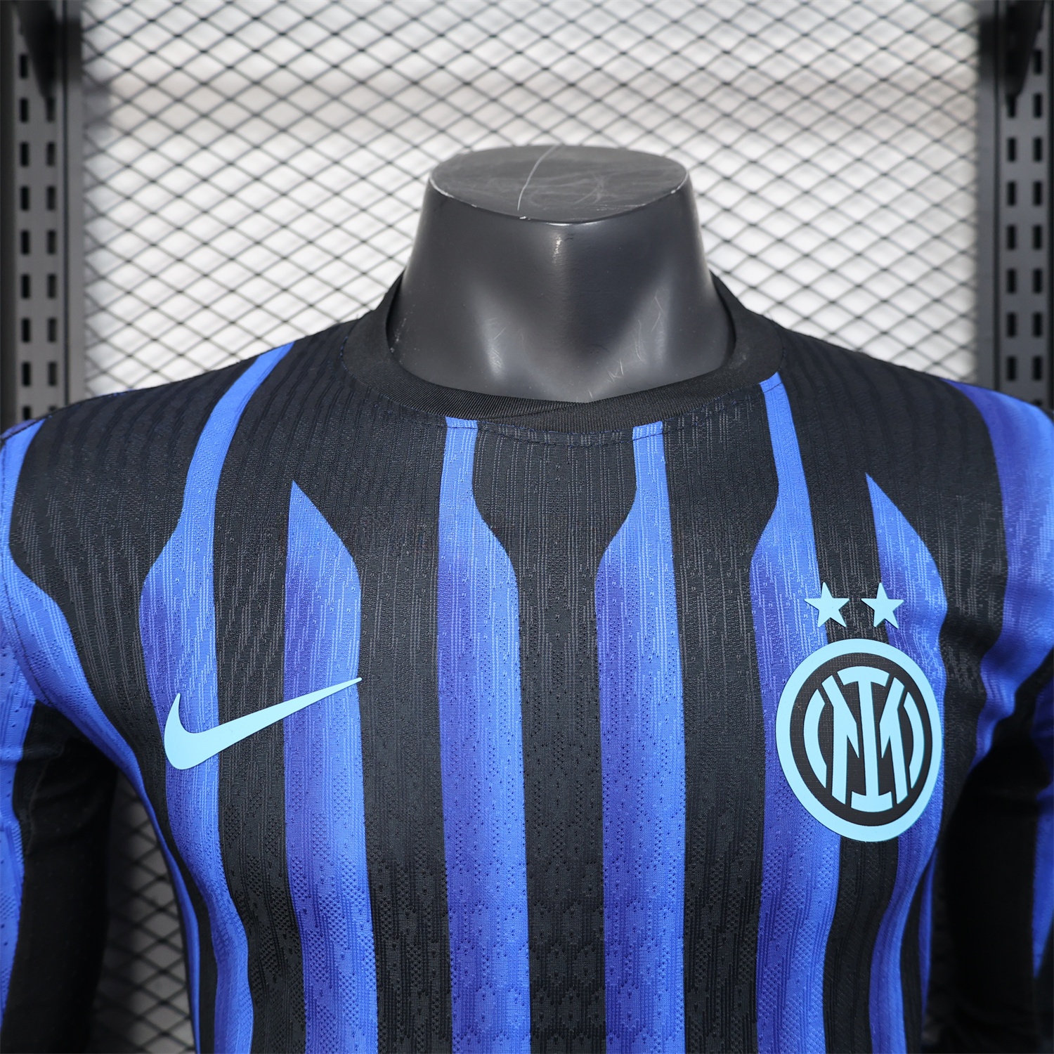Inter Milan 25-26 Home (Leaked Version) Long Sleeve Jersey - Player Version - UnitedFutballJersey
