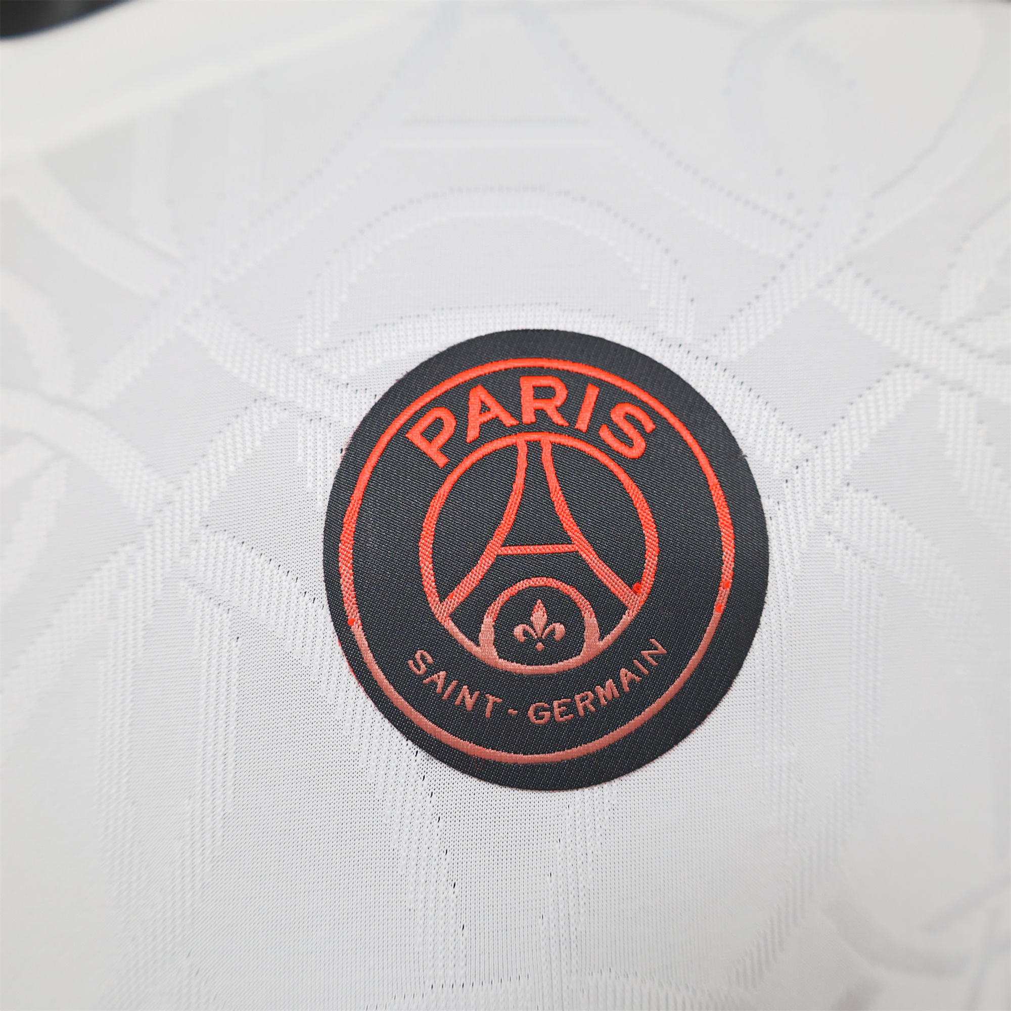 Paris Saint-Germain PSG X JD 24-25 Third Pre-Match White Jersey - Player Version - UnitedFutballJersey