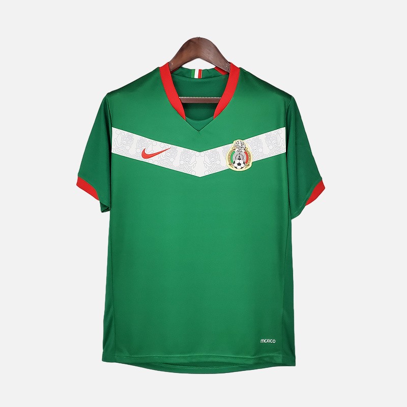 Retro Mexico 2006 Home Stadium Jersey - UnitedFutballJersey