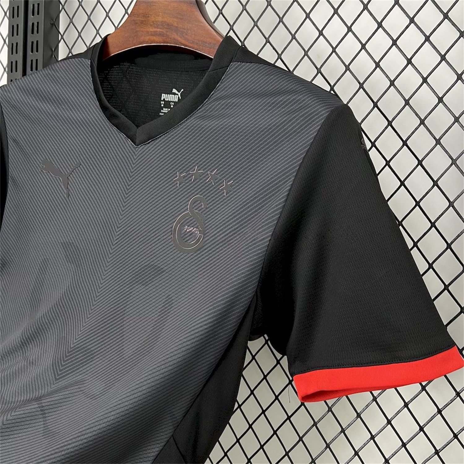 Galatasaray 24-25 Black Special Edition Jersey - Fans Version - UnitedFutballJersey
