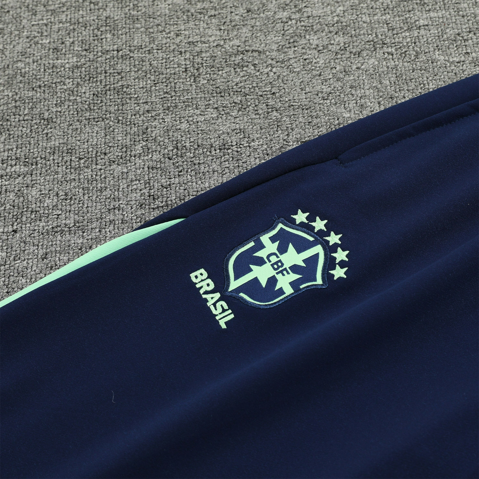 Brazil 23-24 Men's Training Hoodie + Pants - UnitedFutballJersey