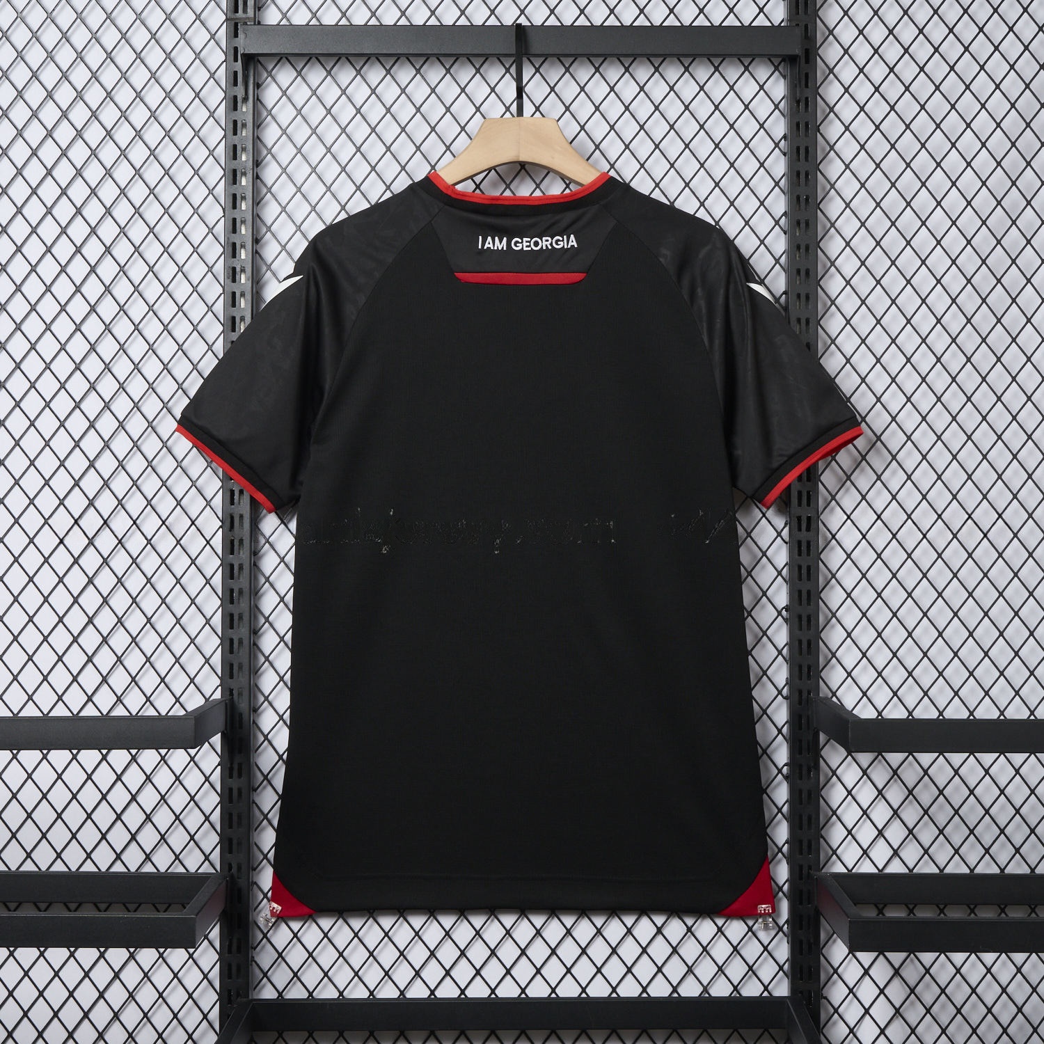 Georgia 25-26 Away Black Jersey - Fans Version - UnitedFutballJersey