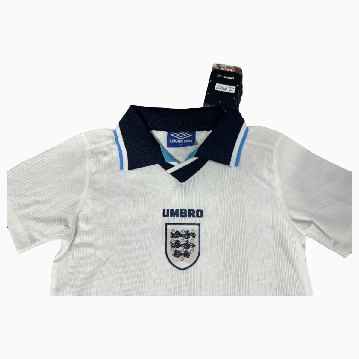 Retro England 1996 Home Kids Kit - UnitedFutballJersey