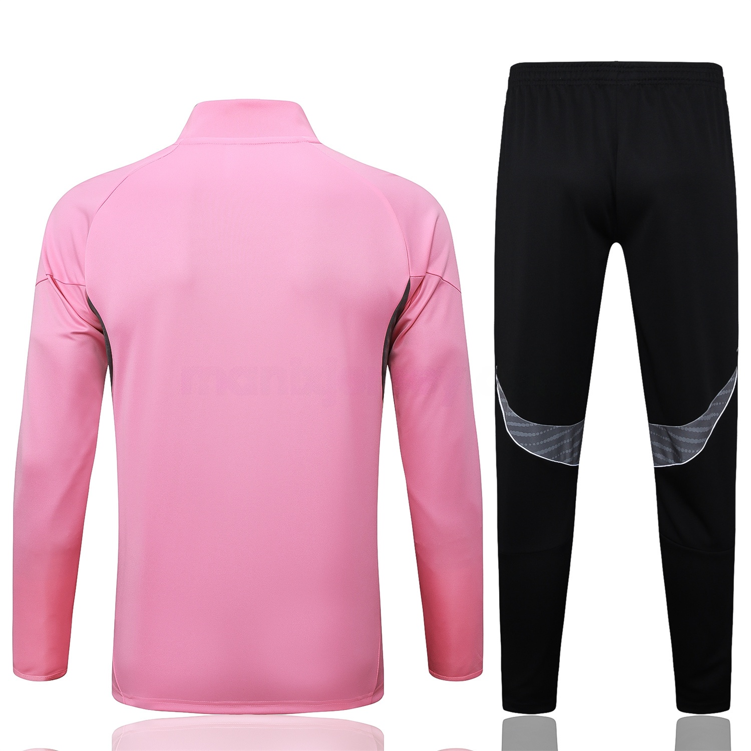INT M.A.M 25-26 Jacket Training Tracksuit - Pink Top and Black Pants - UnitedFutballJersey