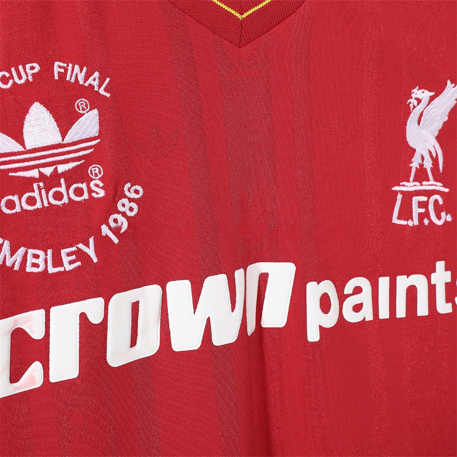 Retro Liver.pool 1986 Home Long Sleeves Jersey - FA CUP FINAL Version - UnitedFutballJersey