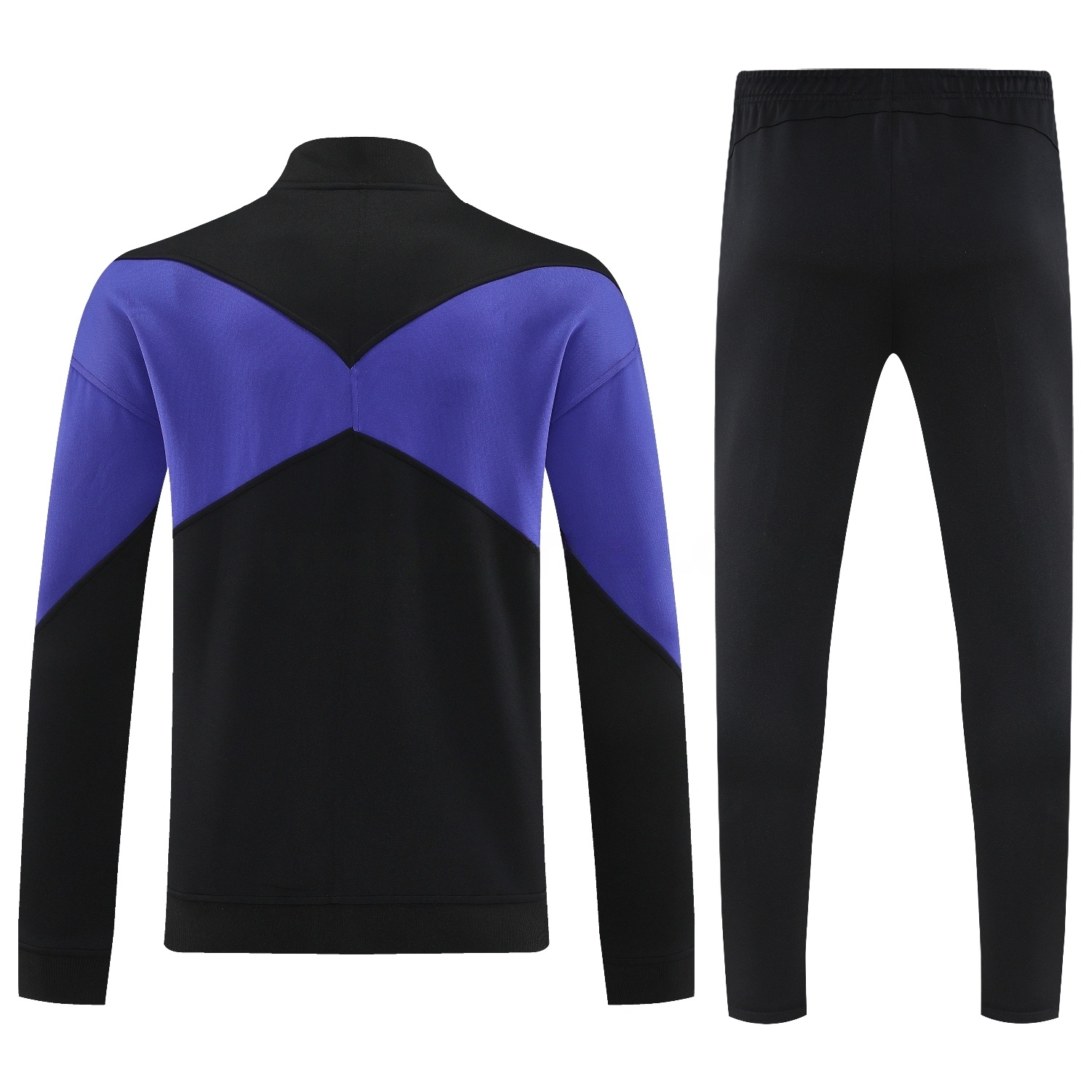 Barcelona 25-26 Jacket Training Tracksuit - Black Purple Jackets & Black Pants - UnitedFutballJersey