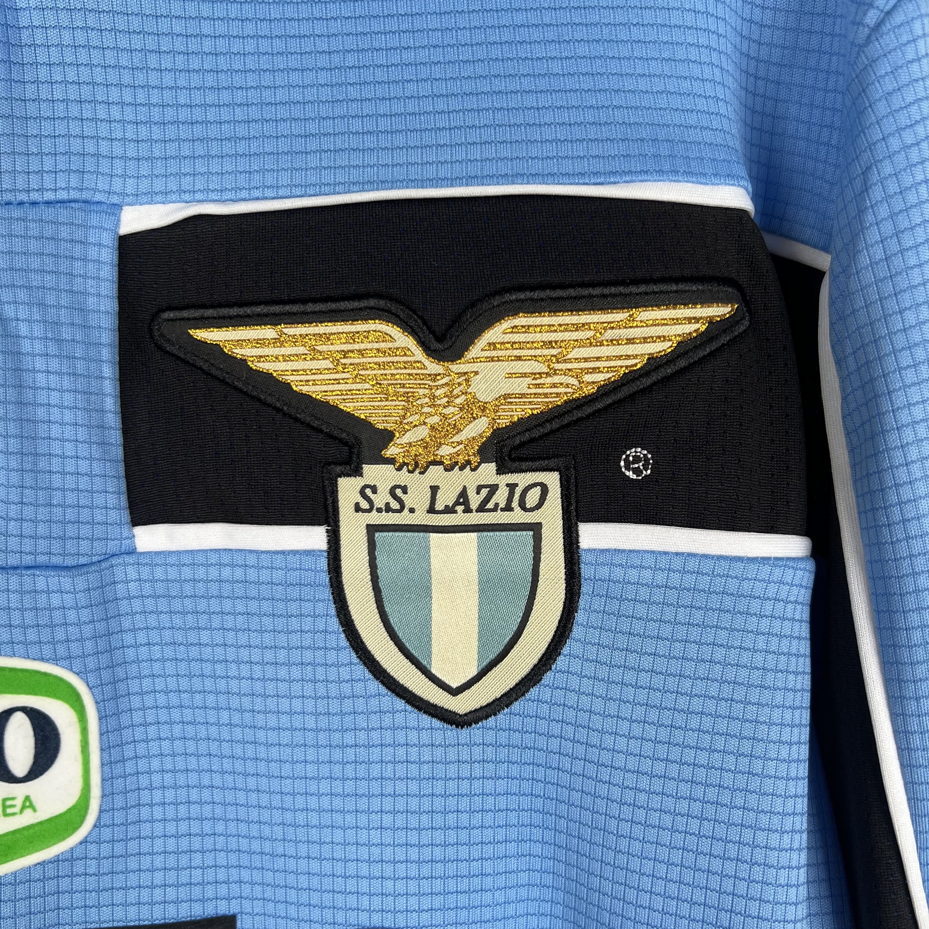 Retro Lazio 1998-00 Home Stadium Long Sleeve Jersey - UnitedFutballJersey