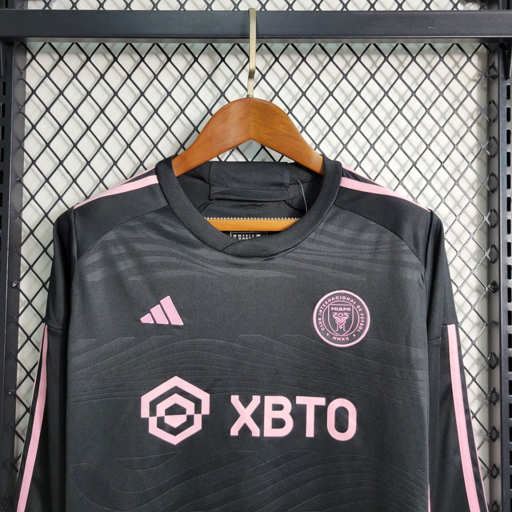 INT M.A.M 23-24 Away Stadium Long Sleeve Kids Kit - UnitedFutballJersey