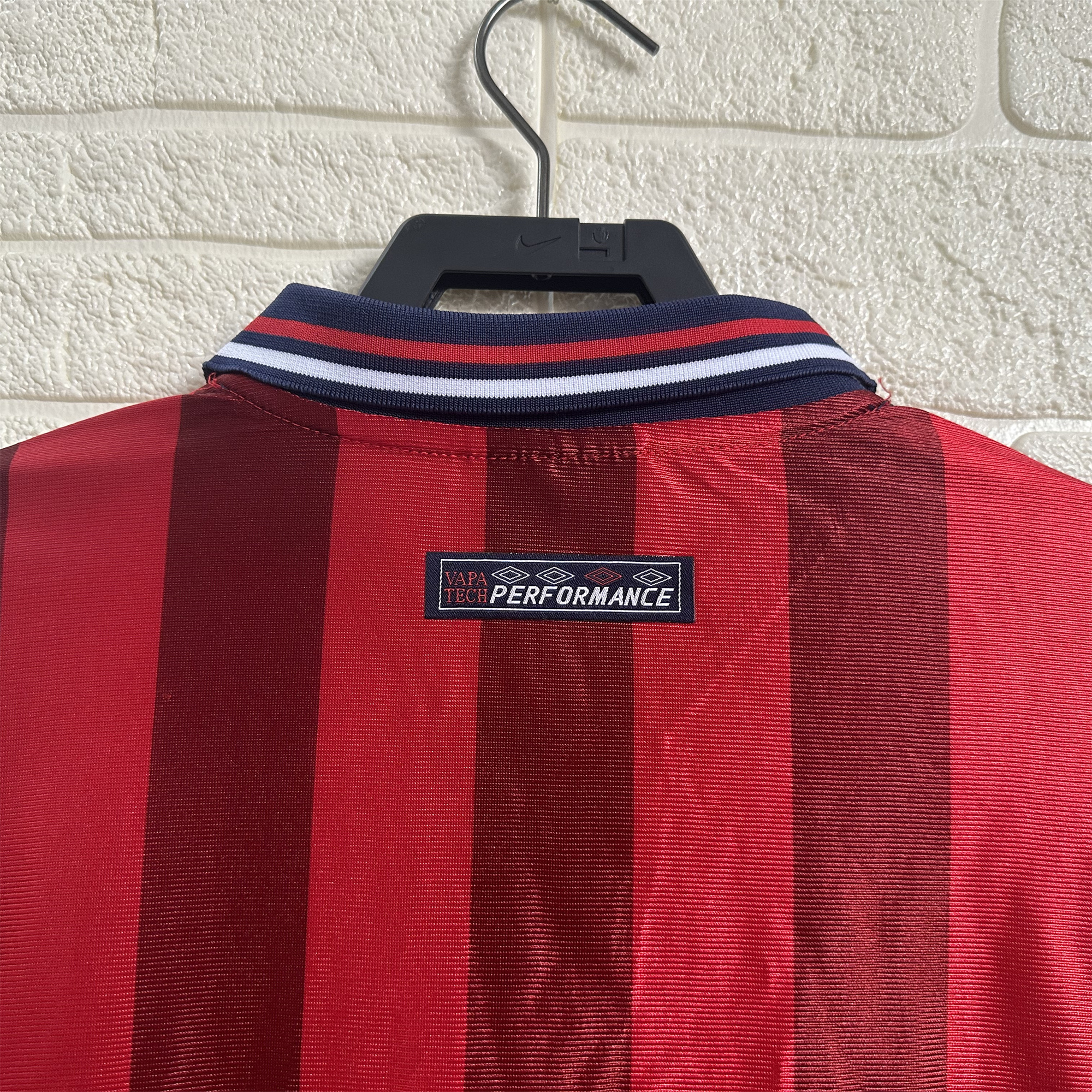 Retro England 1998 Away Long Sleeve Jersey - UnitedFutballJersey