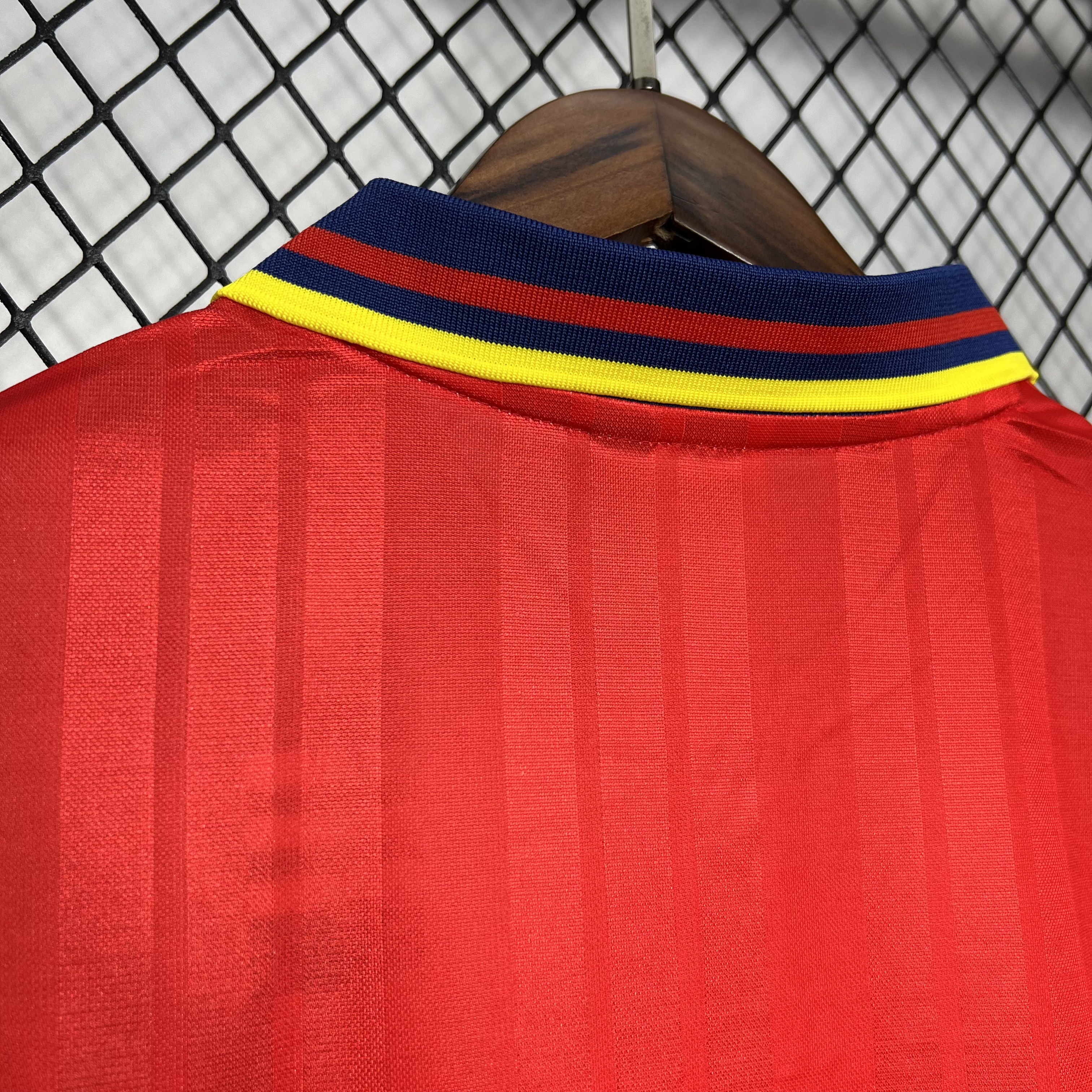 Retro Spain 1994 Home Stadium Jersey - UnitedFutballJersey