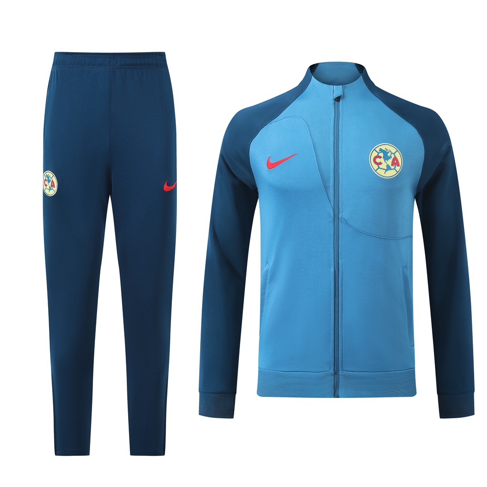 Club América 24-25 Jacket Training Tracksuit - Blue - UnitedFutballJersey