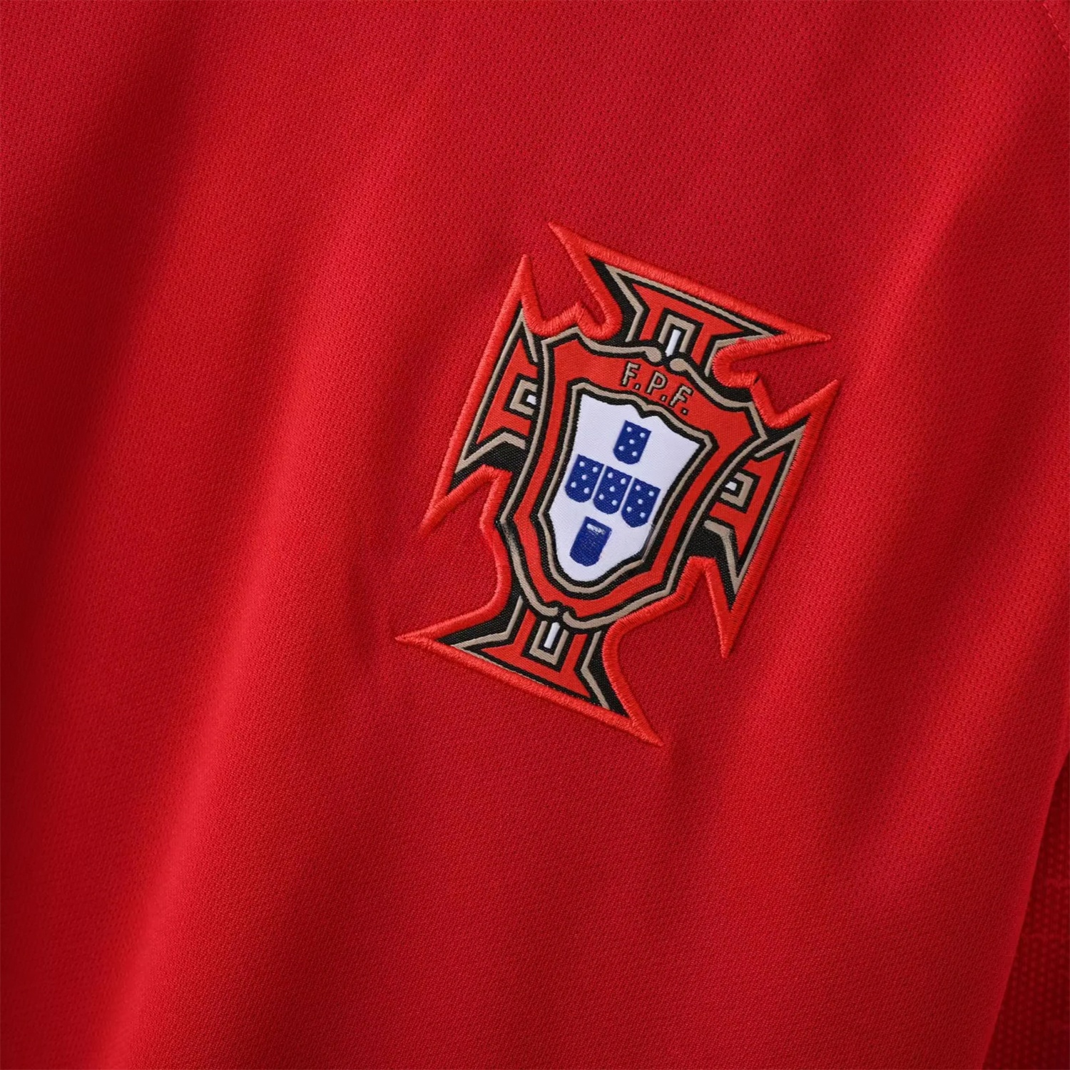 Retro Portugal 2018 Home Long Sleeves Jersey - UnitedFutballJersey