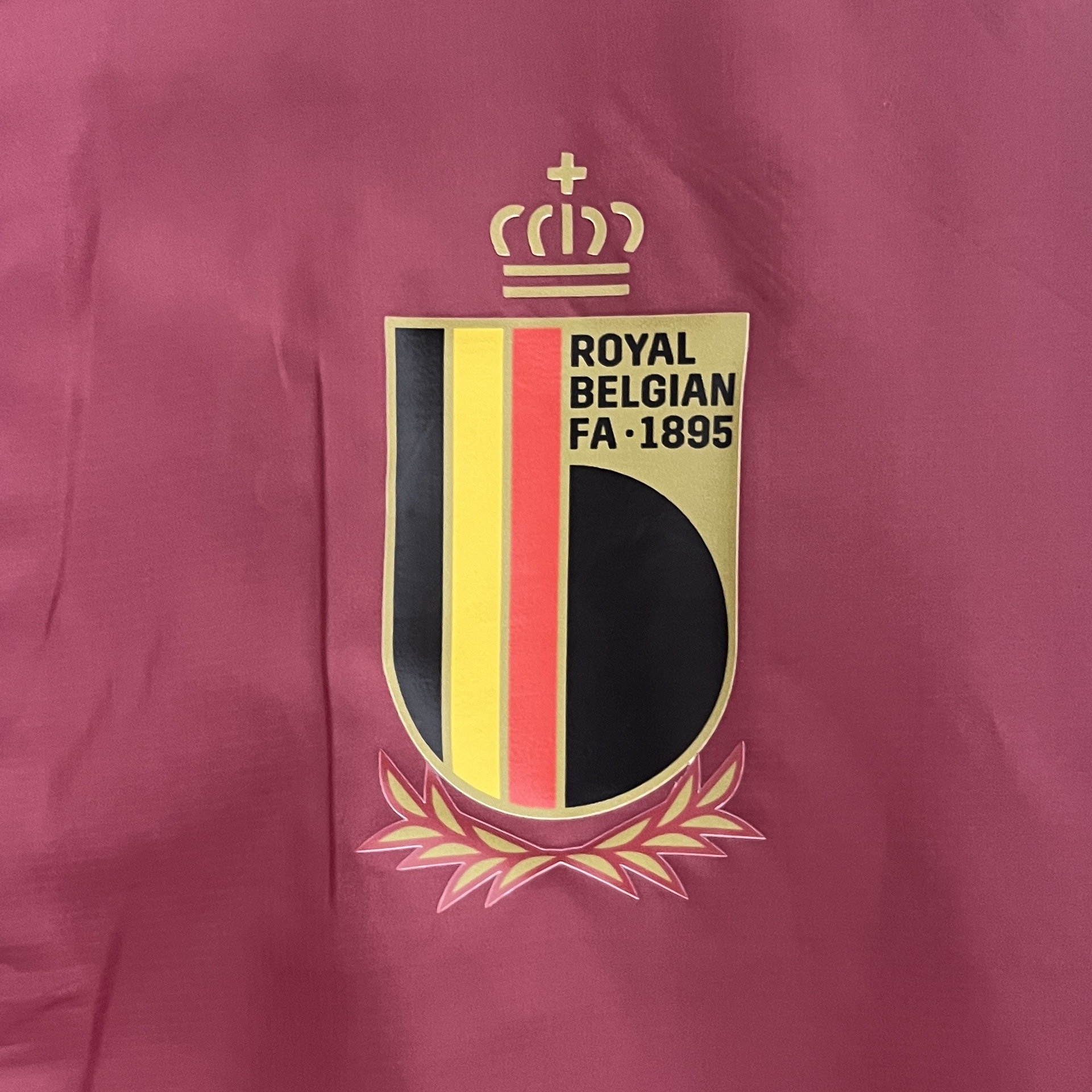 Belgium 2024 Double Sided Reversible Windbreaker - Red & Yellow - UnitedFutballJersey
