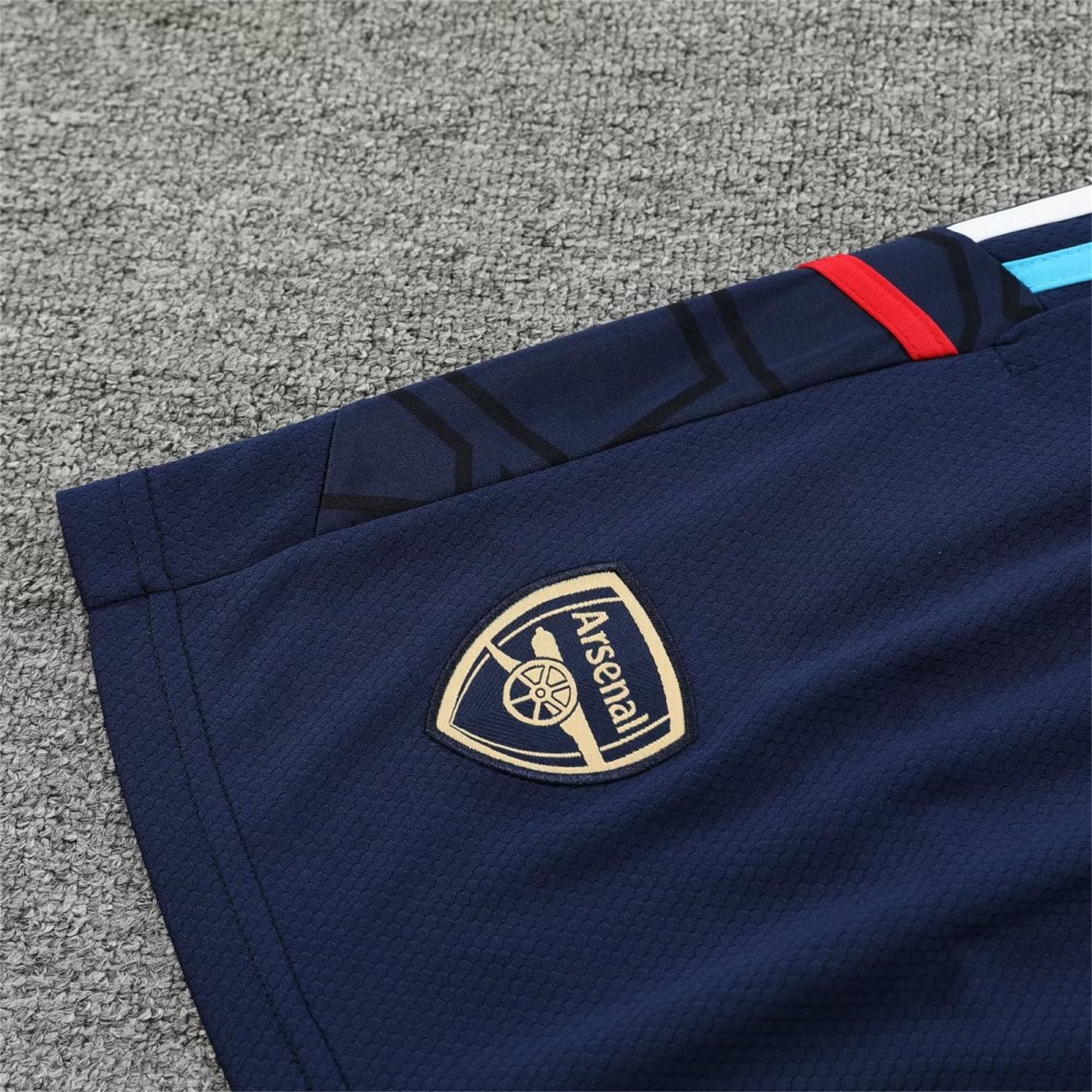 Arsenal 23-24 Player Vest Training Set Blue - UnitedFutballJersey