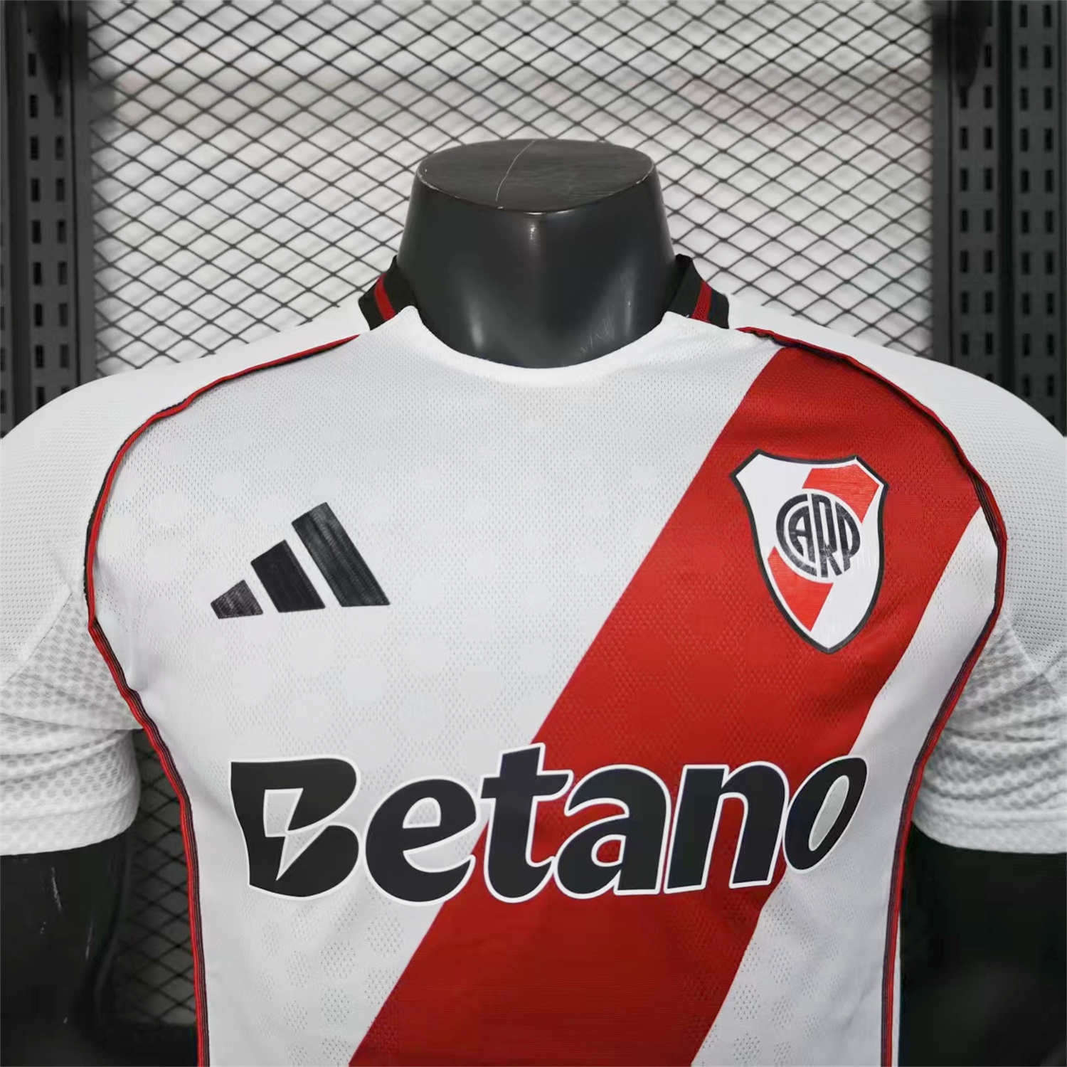 River Plate 25-26 Home Jersey with New Sponsors - Player Version - UnitedFutballJersey