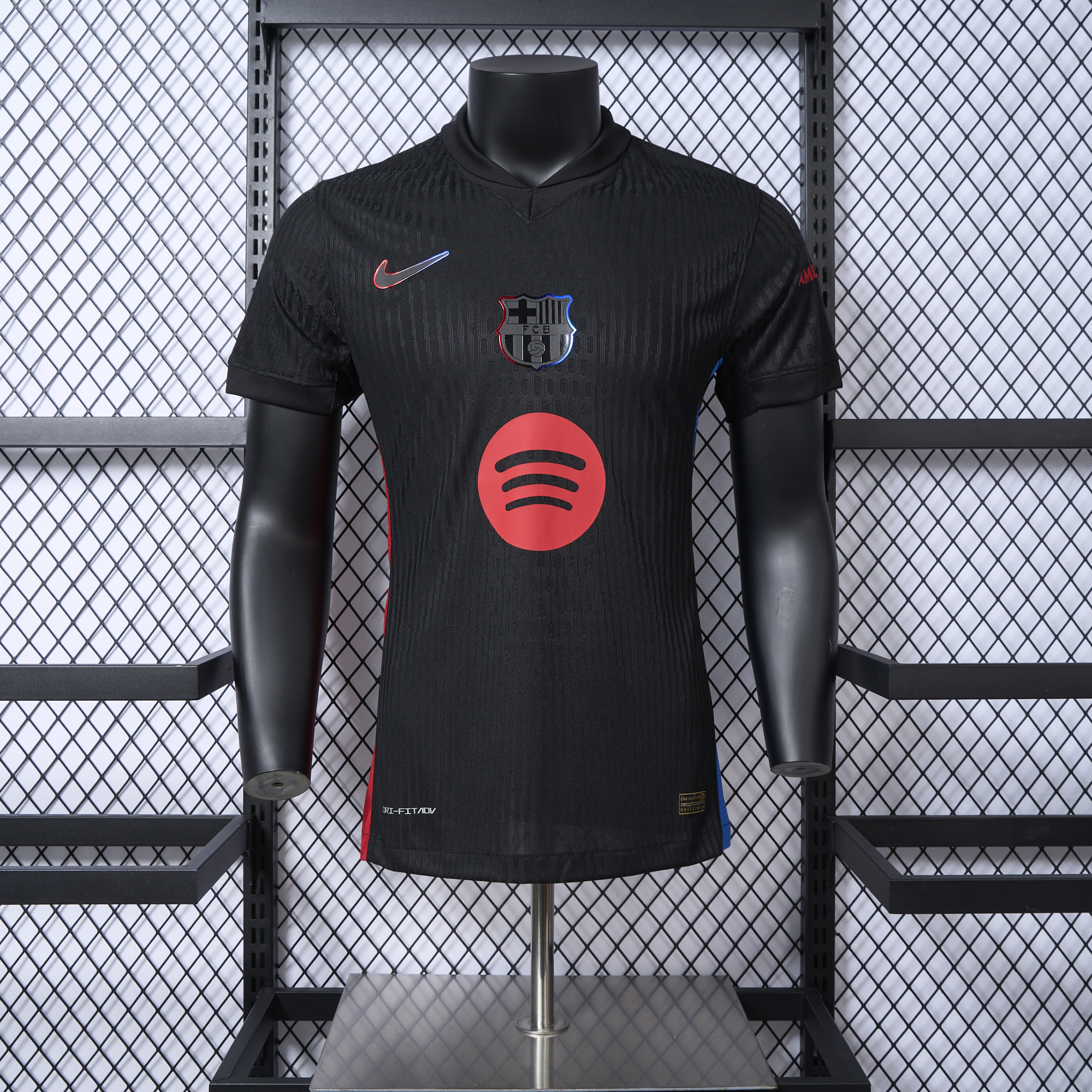 Barcelona 24-25 Away Jersey with Big Logo - Player Version - UnitedFutballJersey