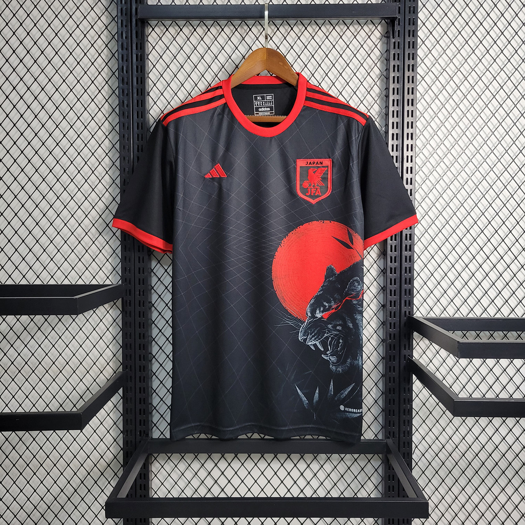 Japan 23-24 Black Leopard Head Special Edition Jersey - Fans Version - UnitedFutballJersey