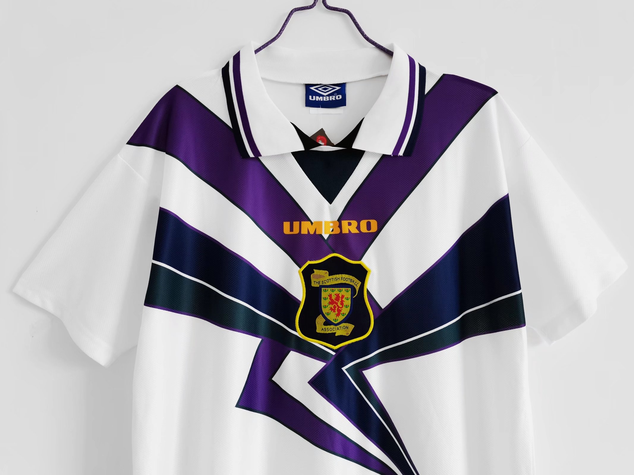 Retro S-c-o.t l.a-n.d 94-96 Away Jersey - Fans Version - UnitedFutballJersey